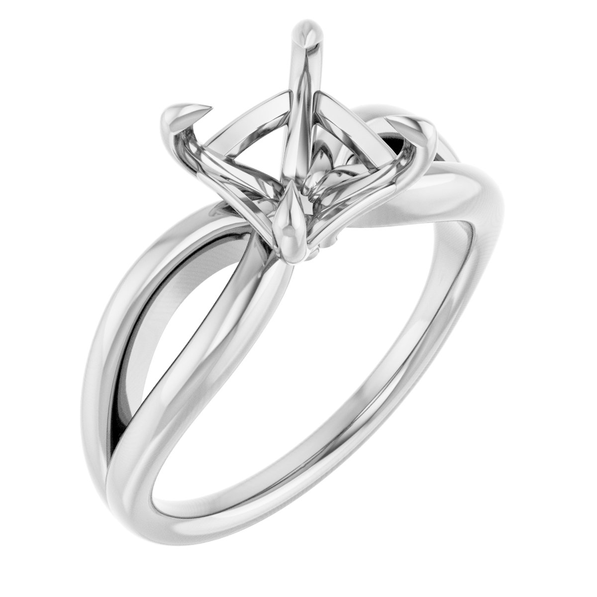 Claw-Prong Engagement Ring