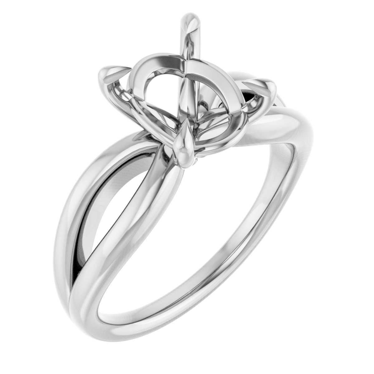 Claw-Prong Engagement Ring