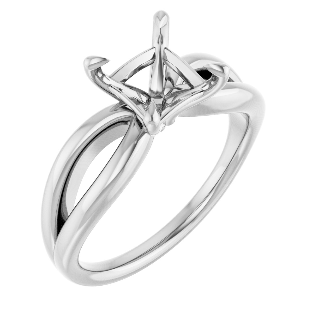 Claw-Prong Engagement Ring