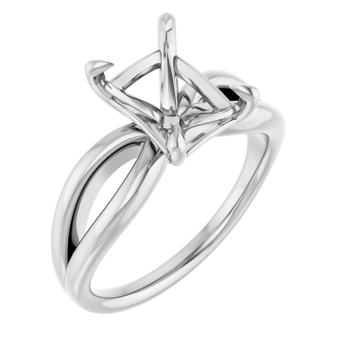 Claw-Prong Engagement Ring