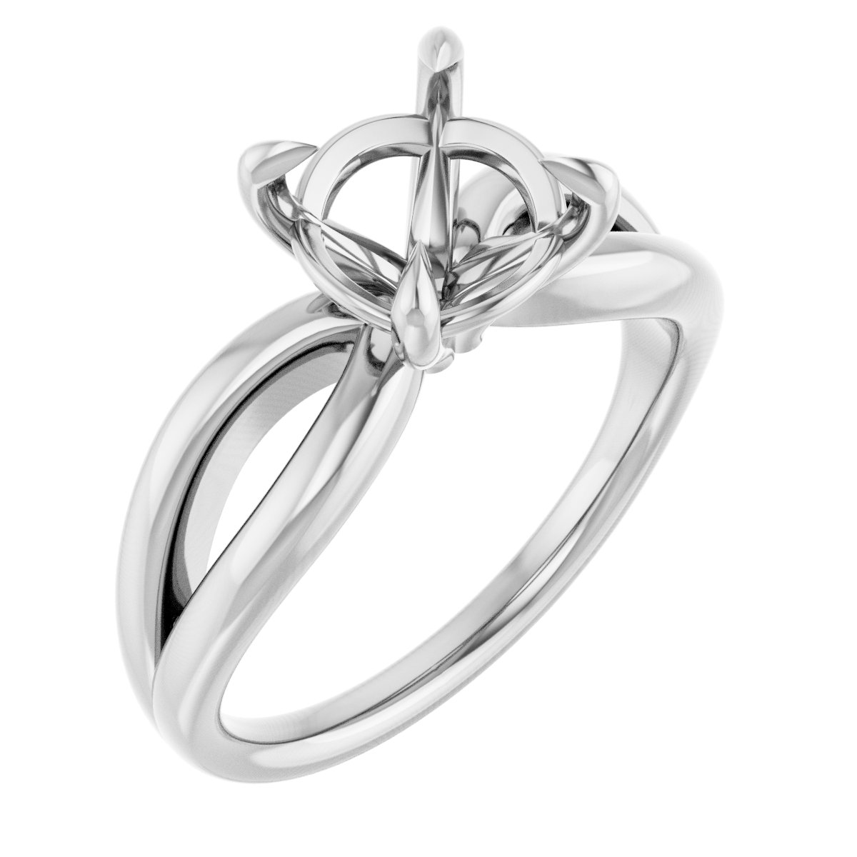 Claw-Prong Engagement Ring