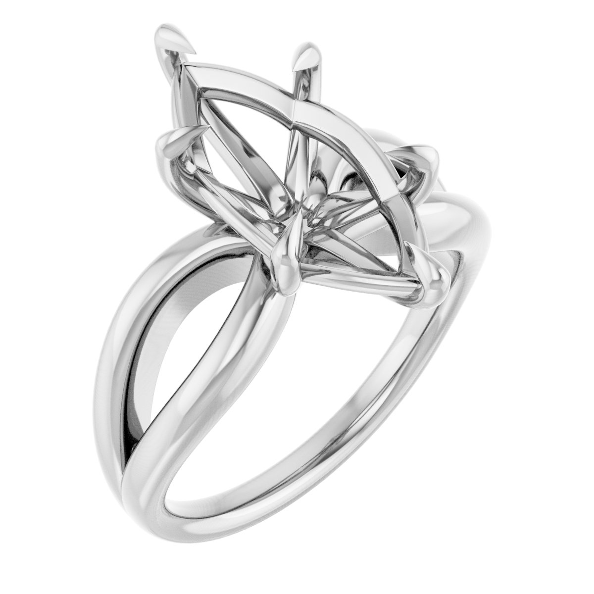 Claw-Prong Engagement Ring