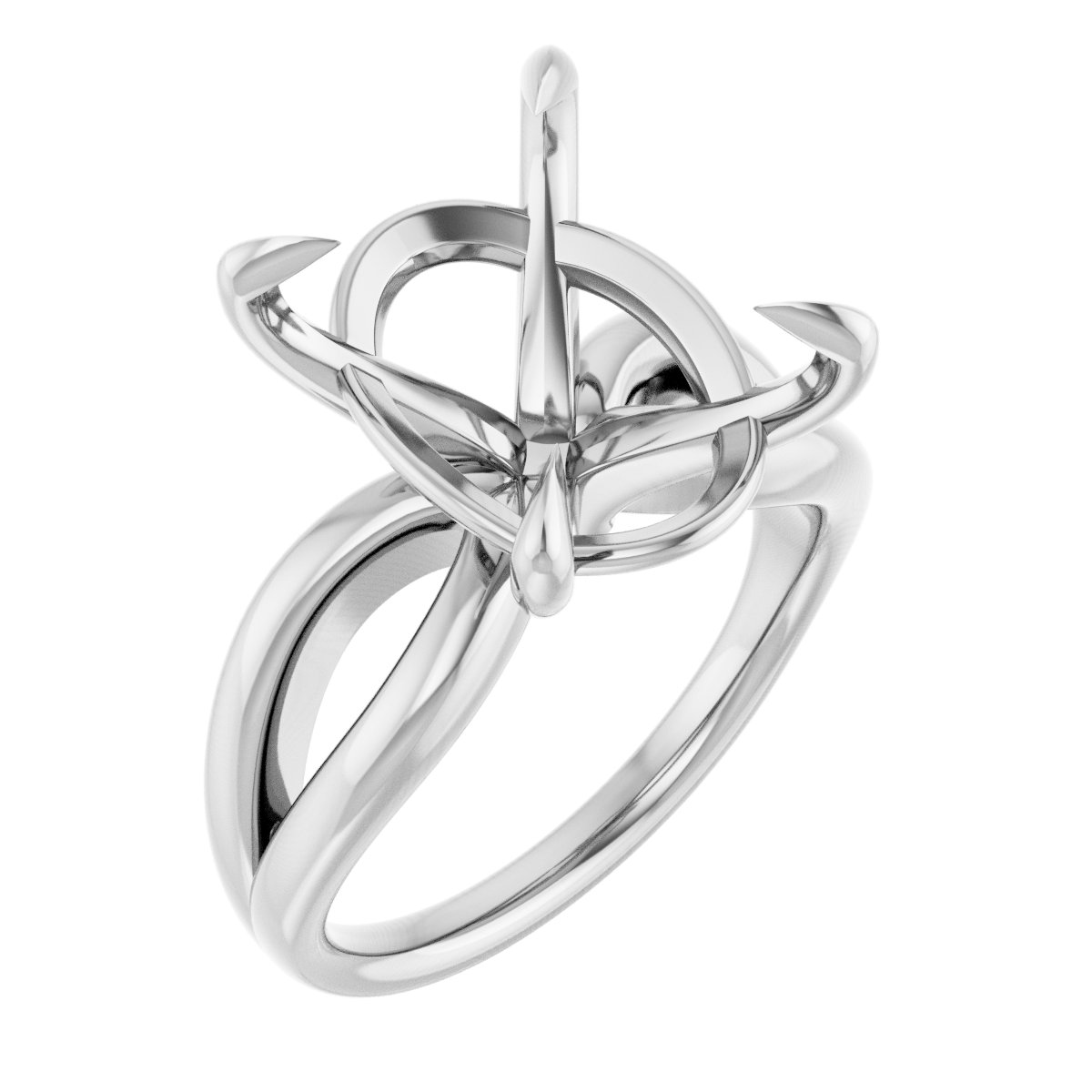 Claw-Prong Engagement Ring
