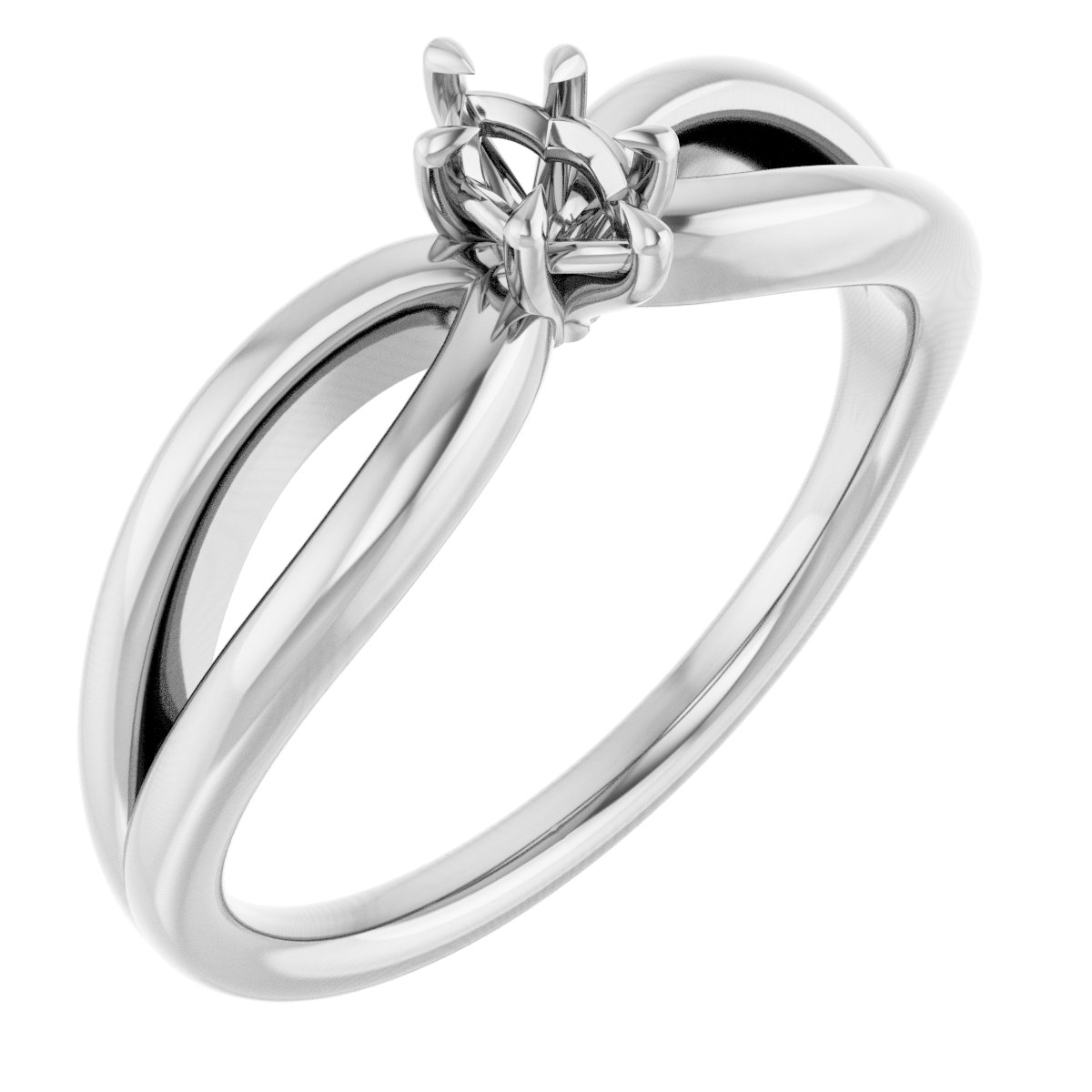 Claw-Prong Engagement Ring