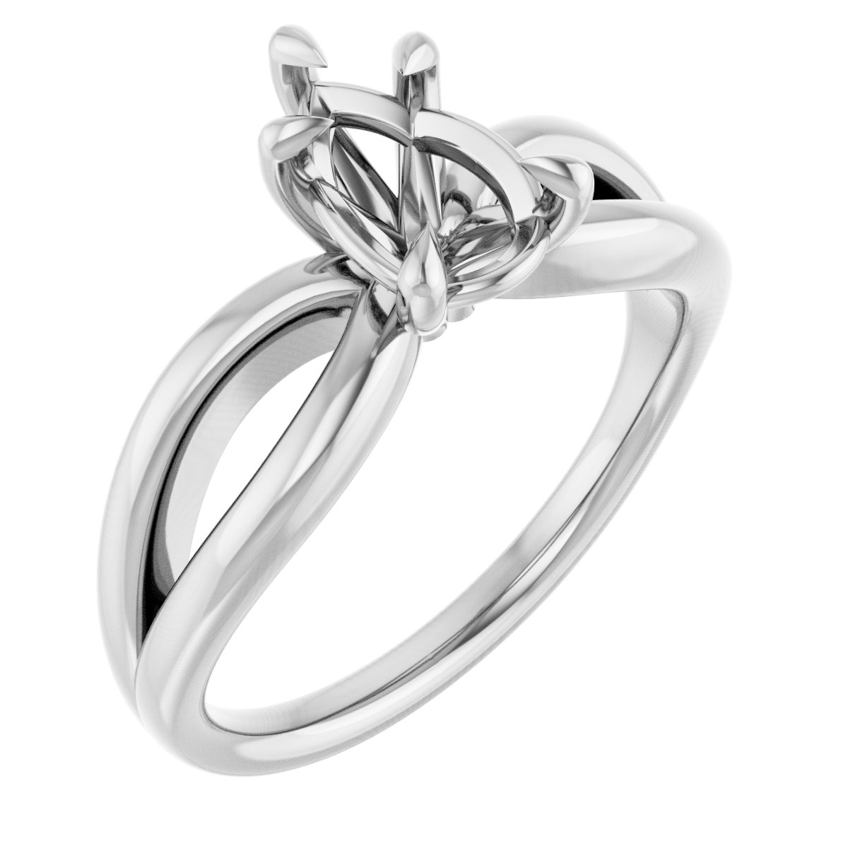 Claw-Prong Engagement Ring
