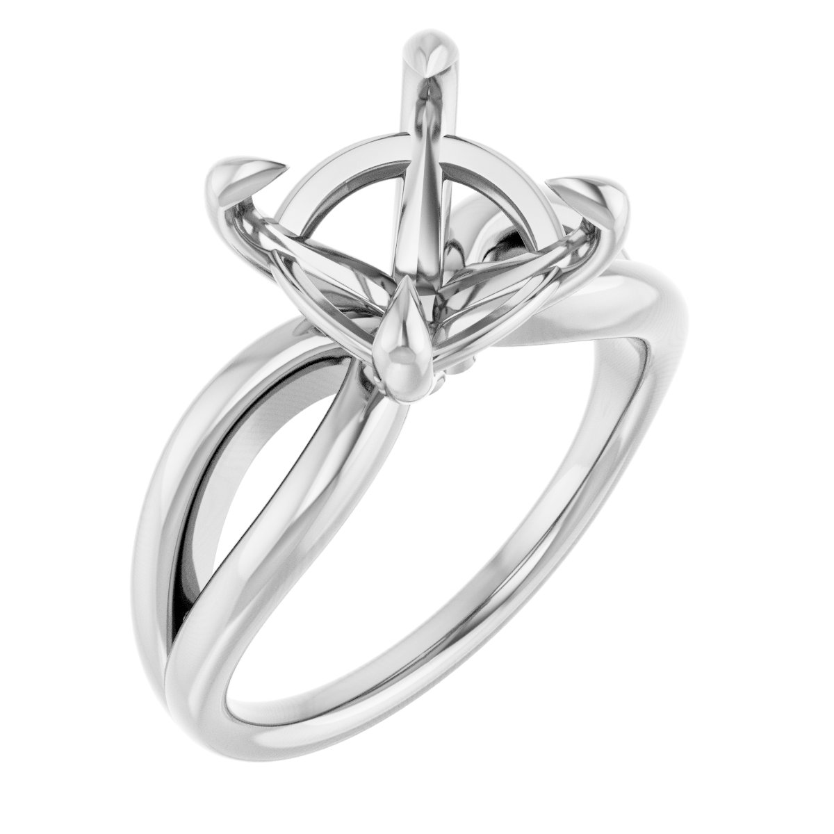 Claw-Prong Engagement Ring