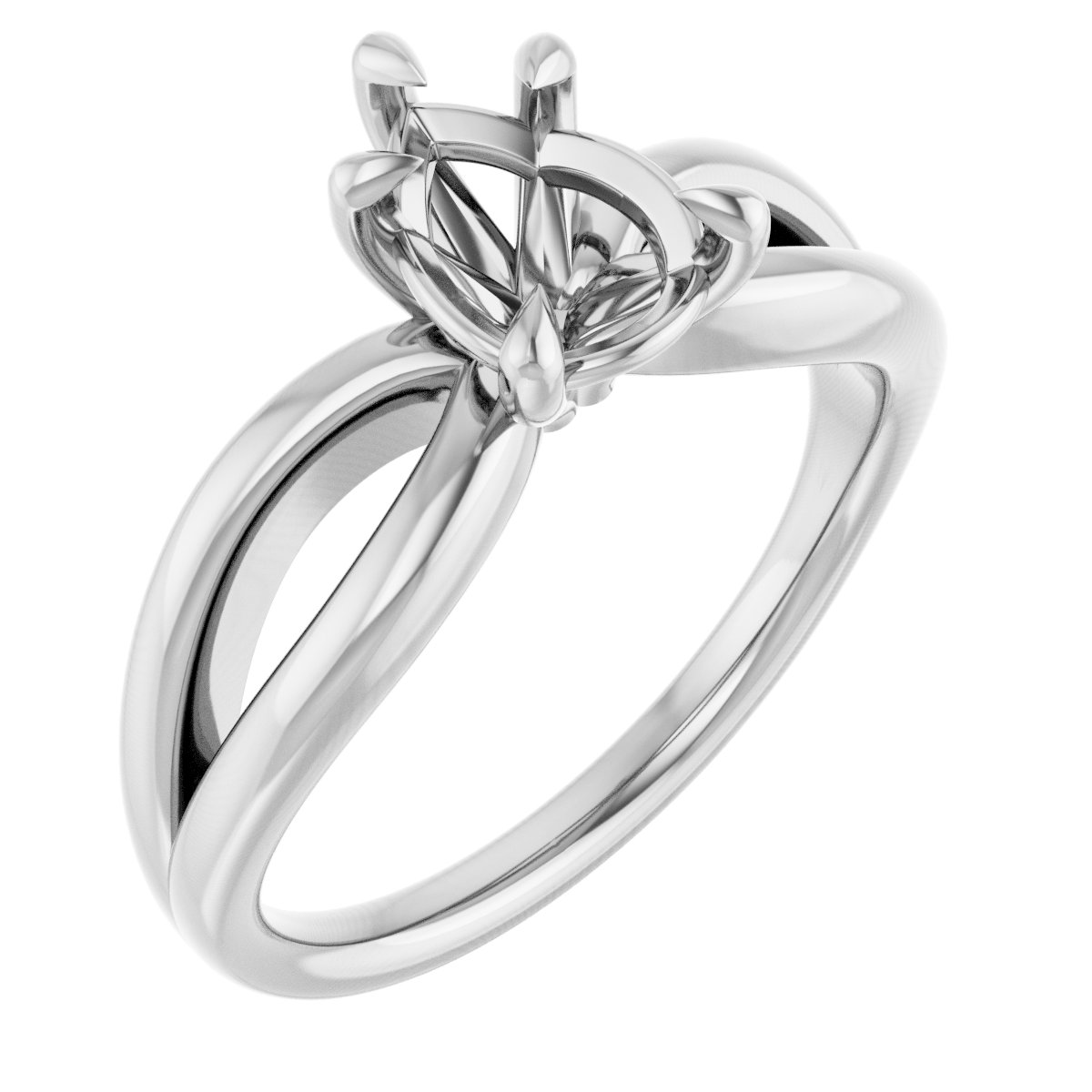 Claw-Prong Engagement Ring