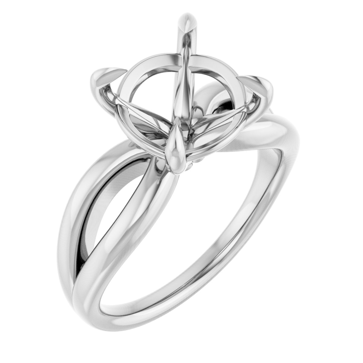 Claw-Prong Engagement Ring