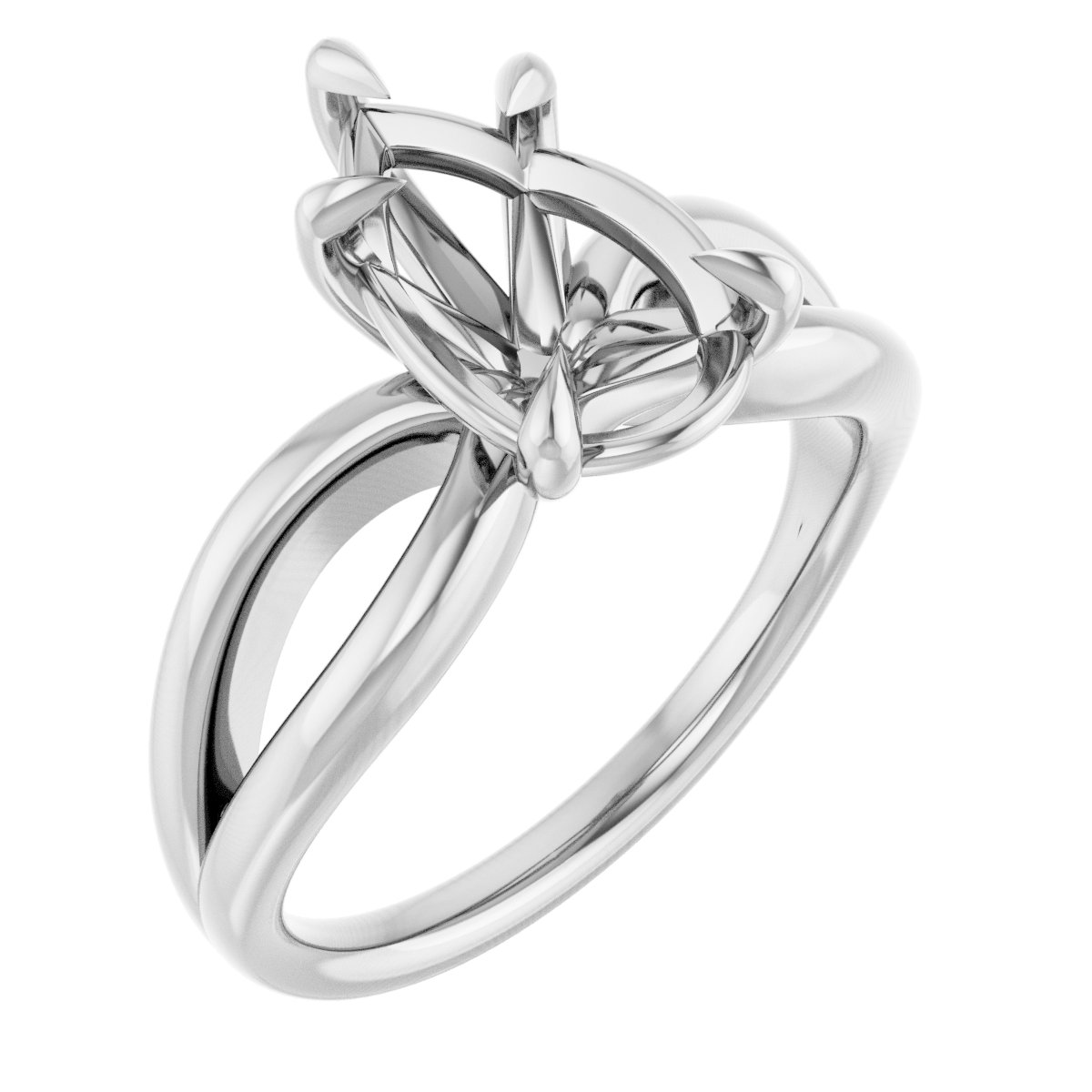 Claw-Prong Engagement Ring