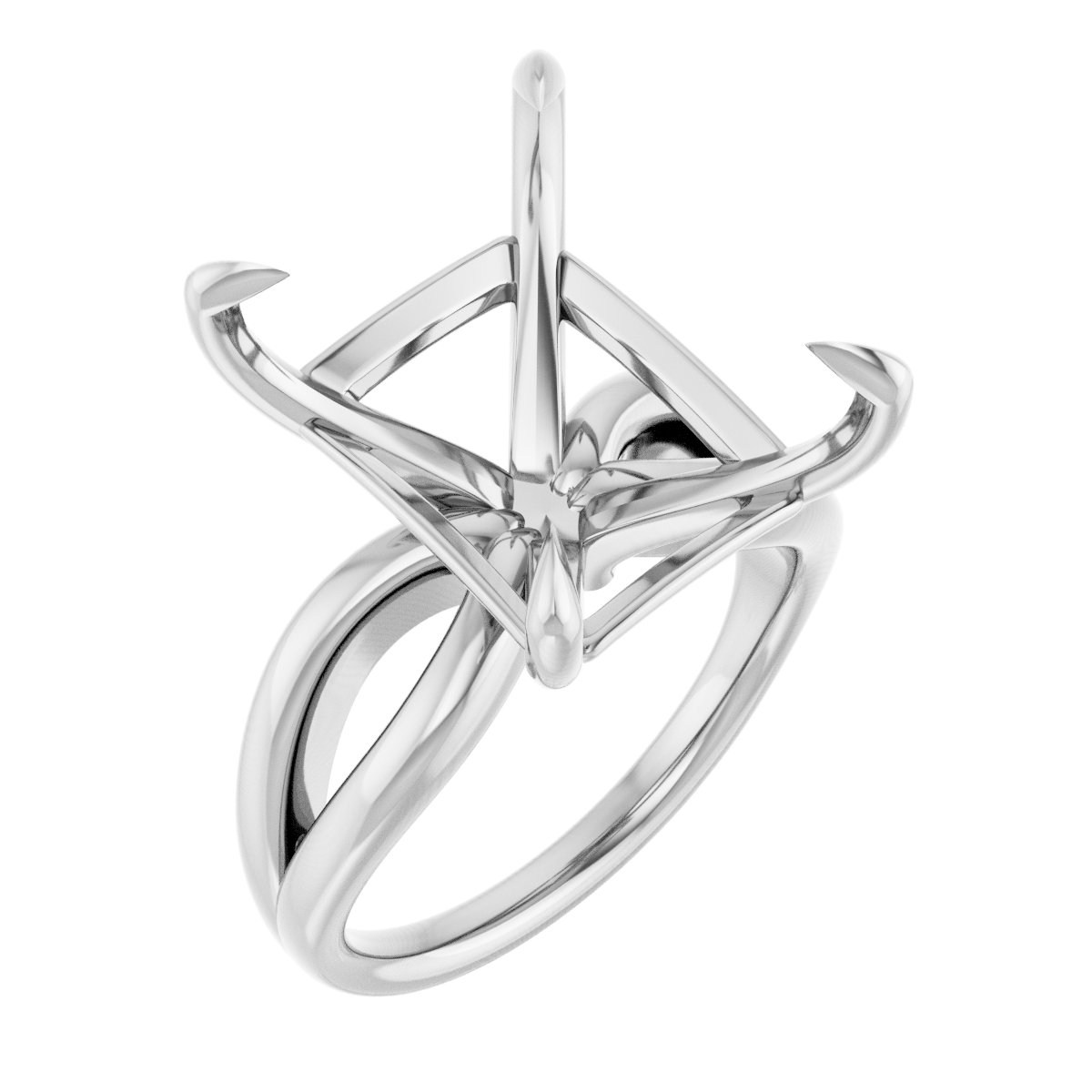 Claw-Prong Engagement Ring