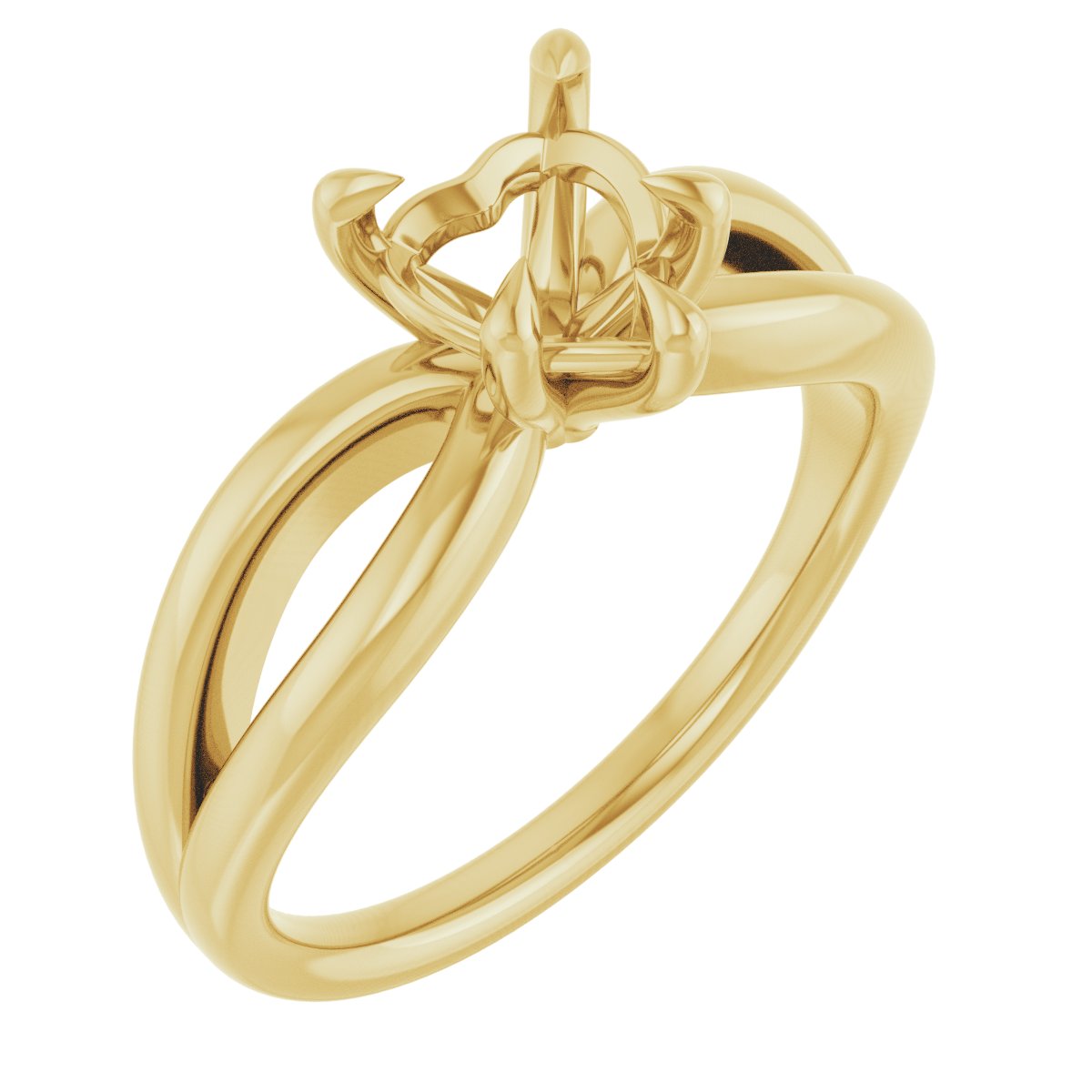 Claw-Prong Engagement Ring