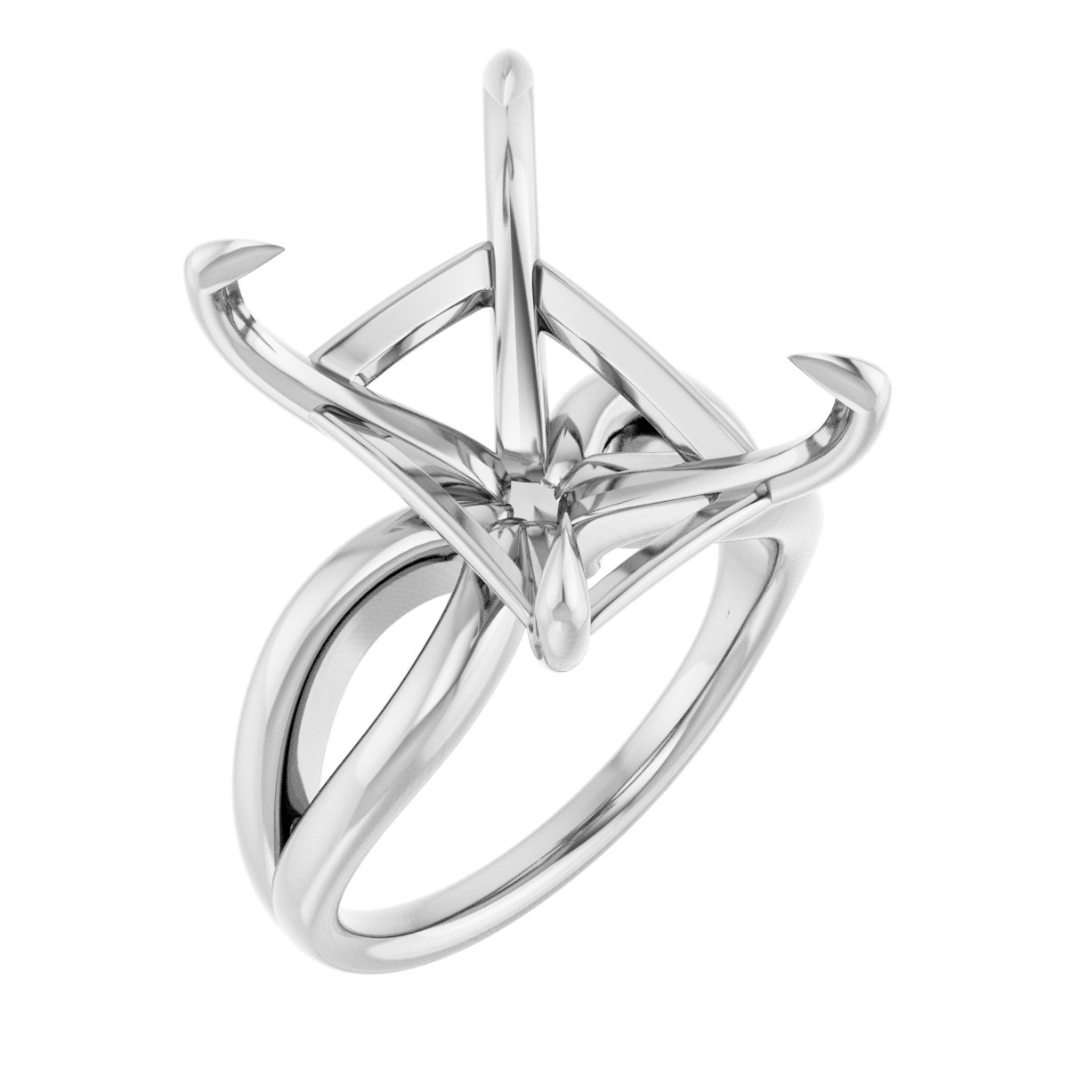 Claw-Prong Engagement Ring