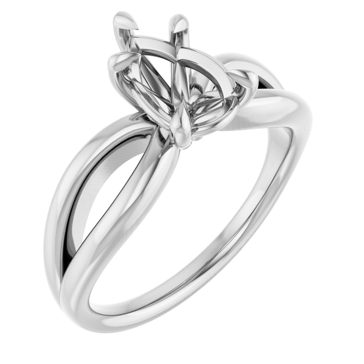 Claw-Prong Engagement Ring