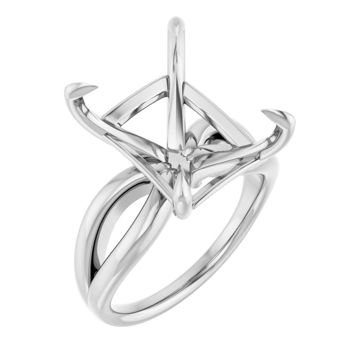 Claw-Prong Engagement Ring