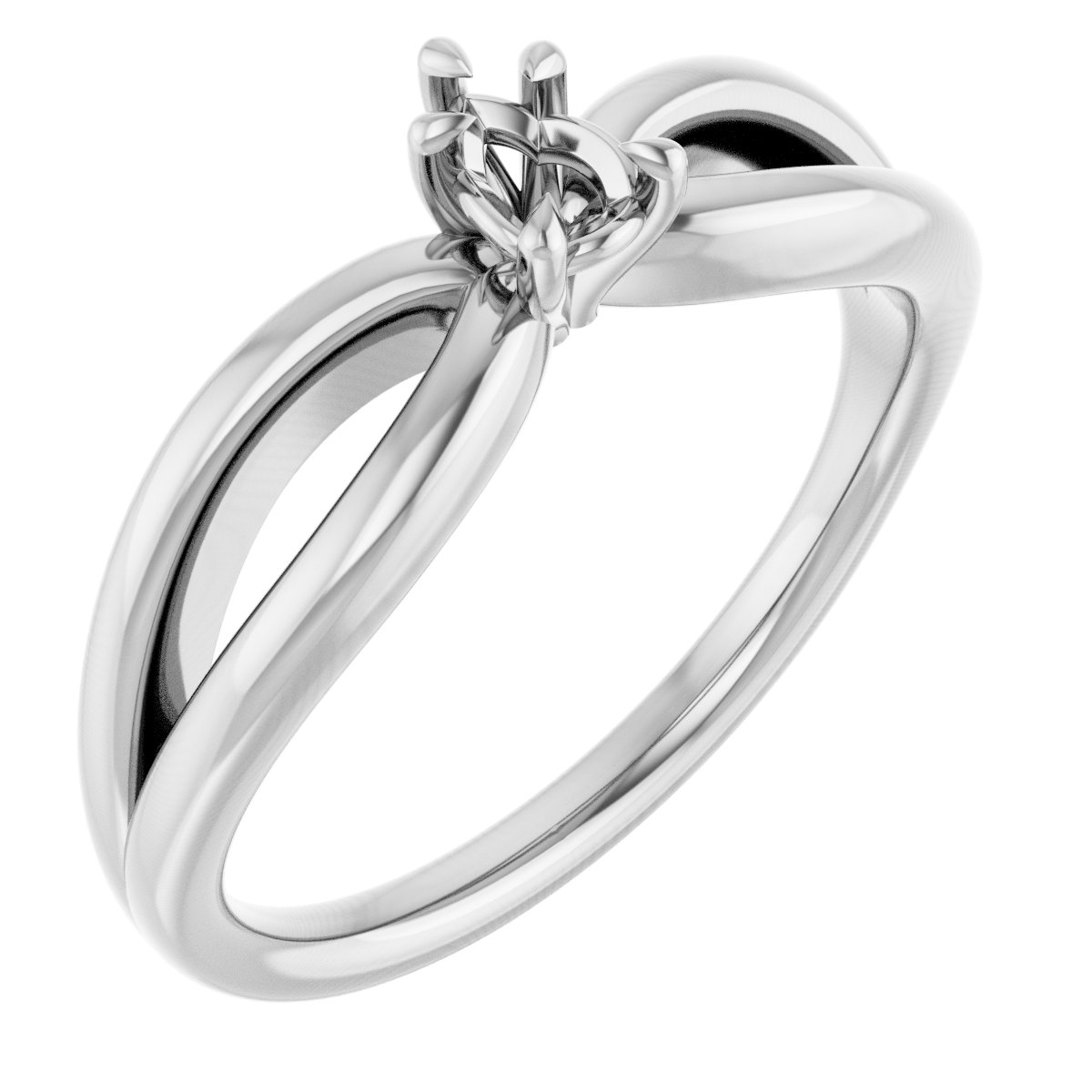 Claw-Prong Engagement Ring