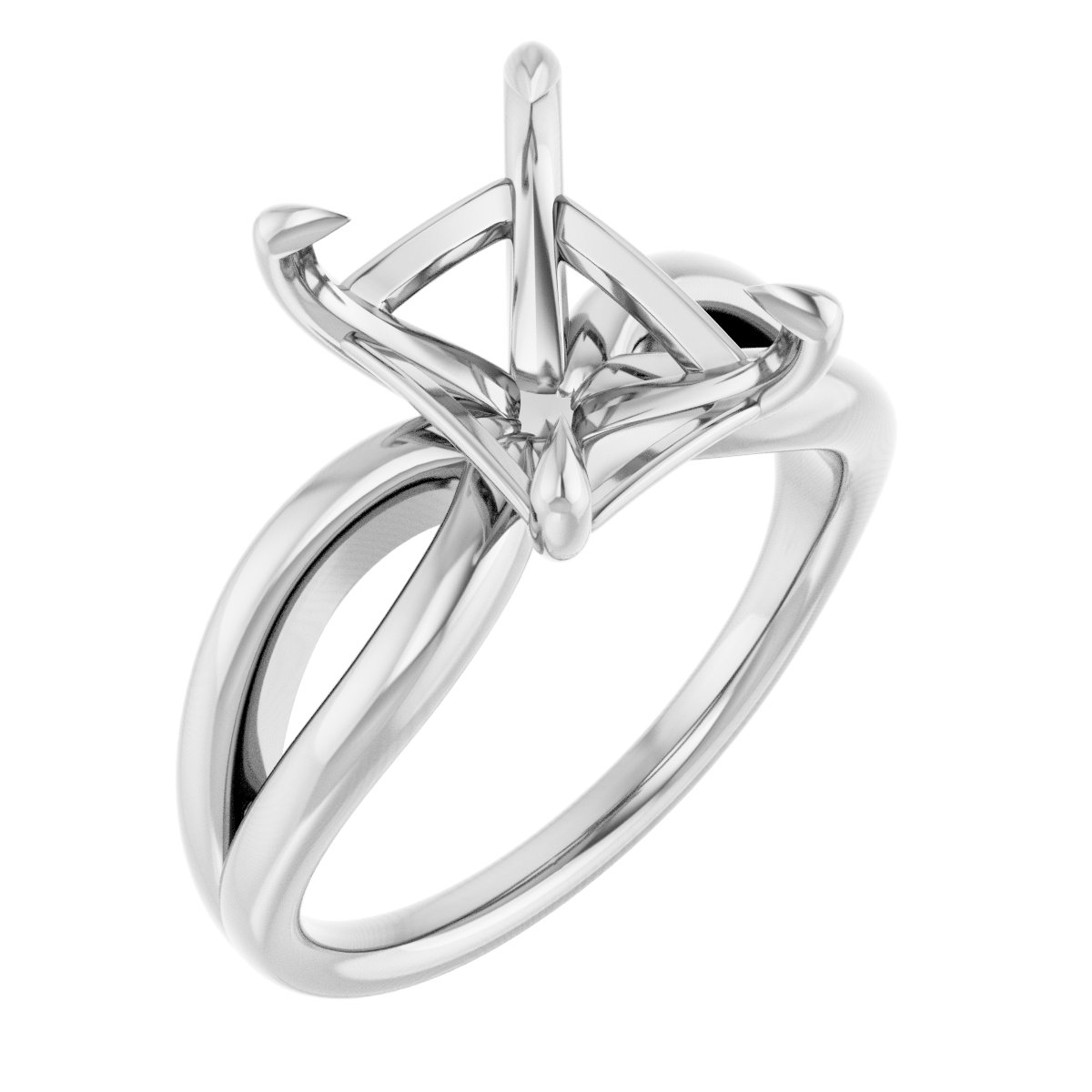 Claw-Prong Engagement Ring