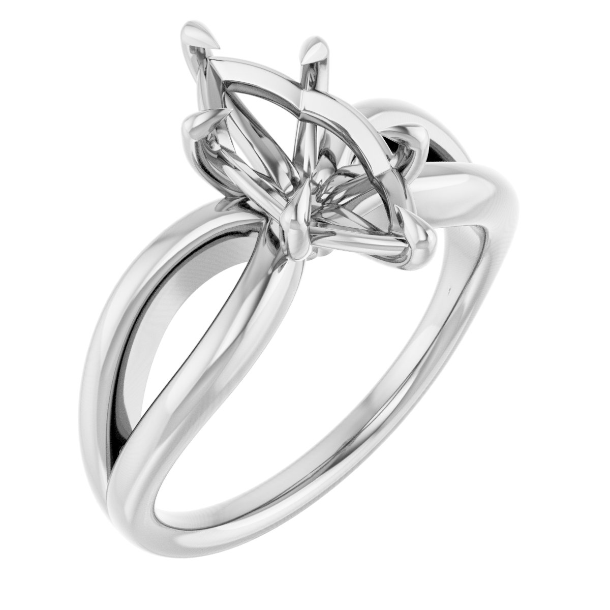 Claw-Prong Engagement Ring