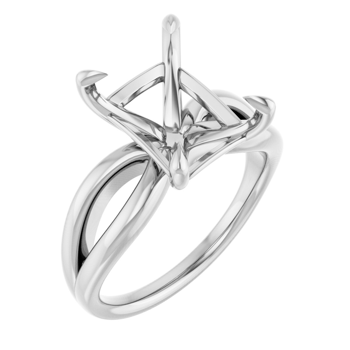Claw-Prong Engagement Ring