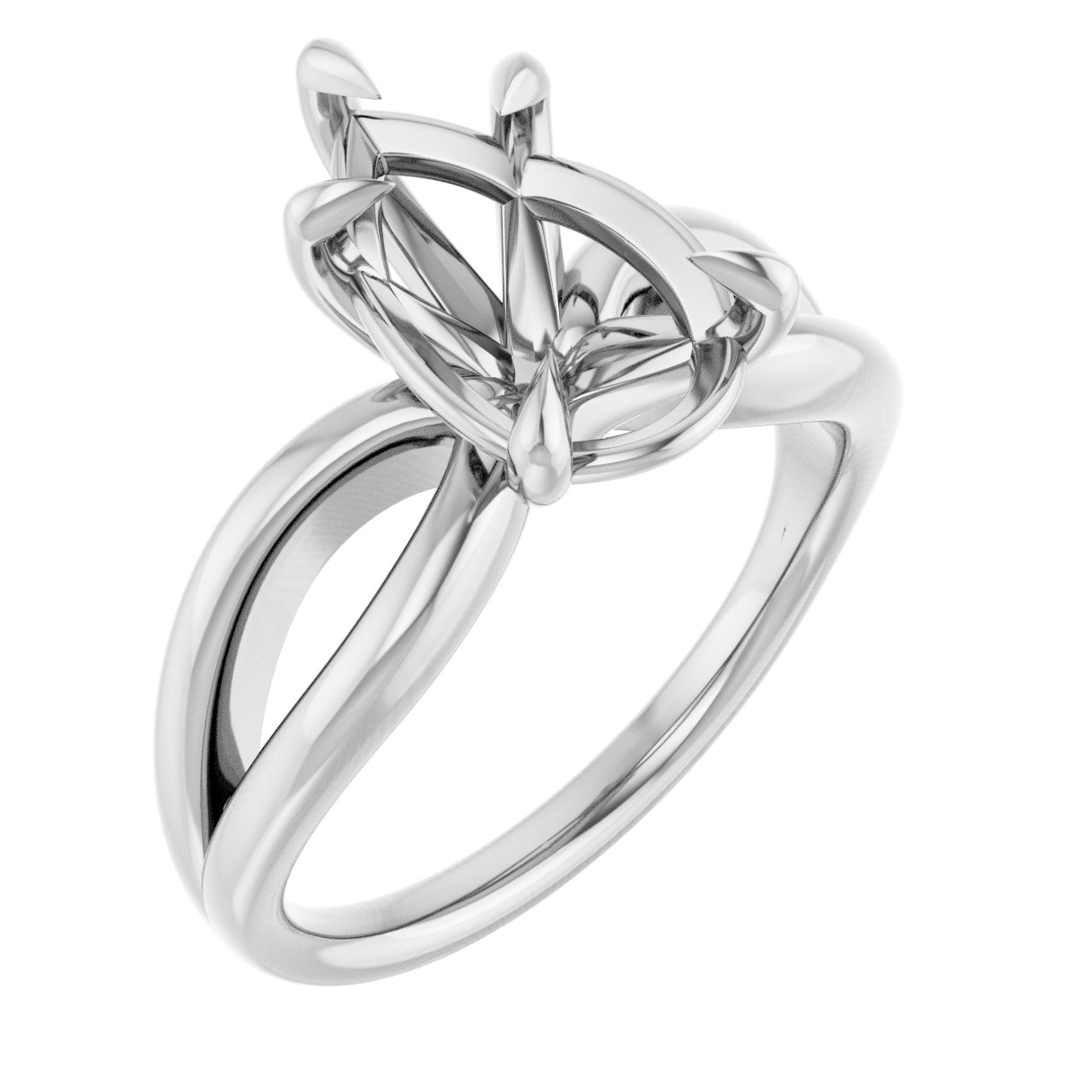 Claw-Prong Engagement Ring