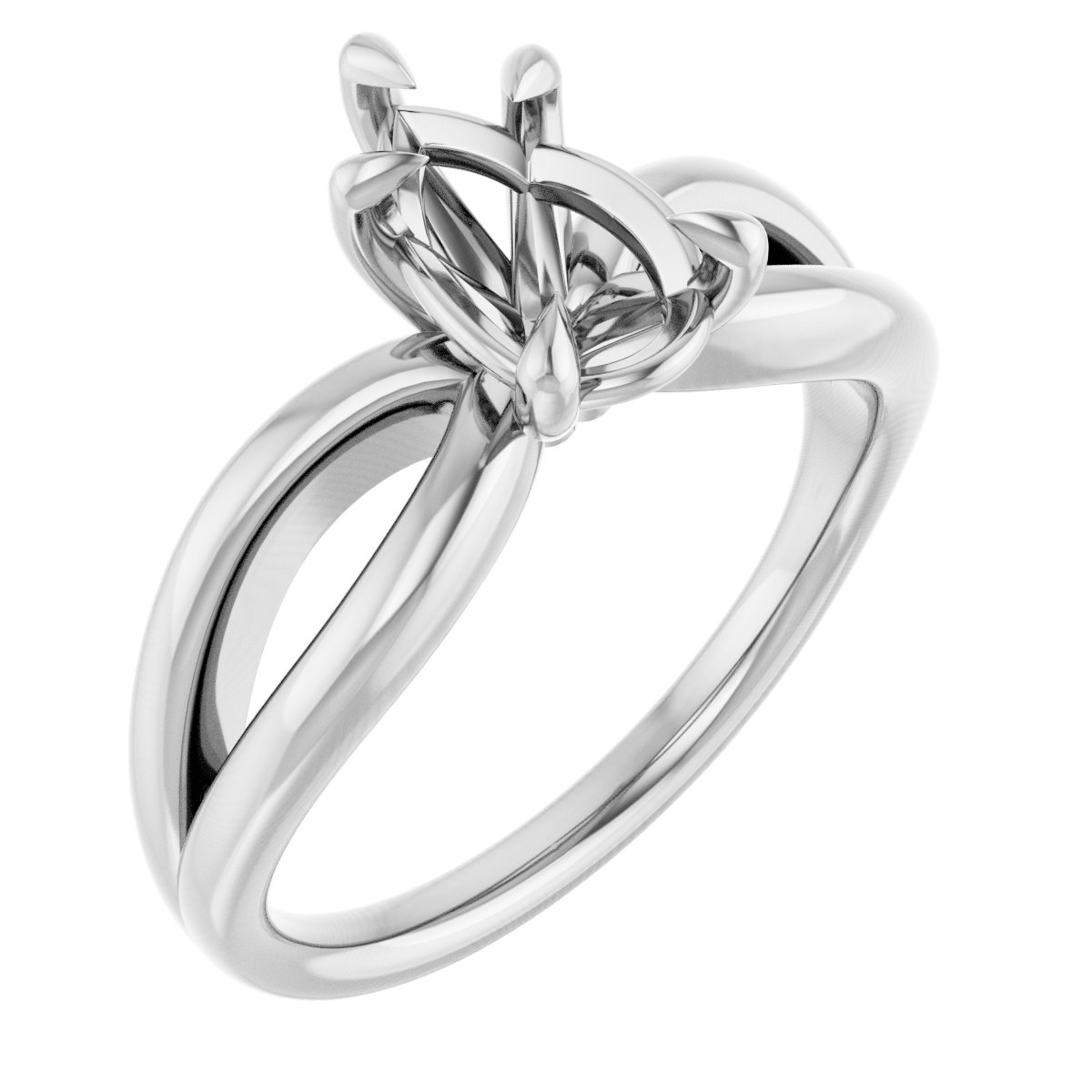 Claw-Prong Engagement Ring