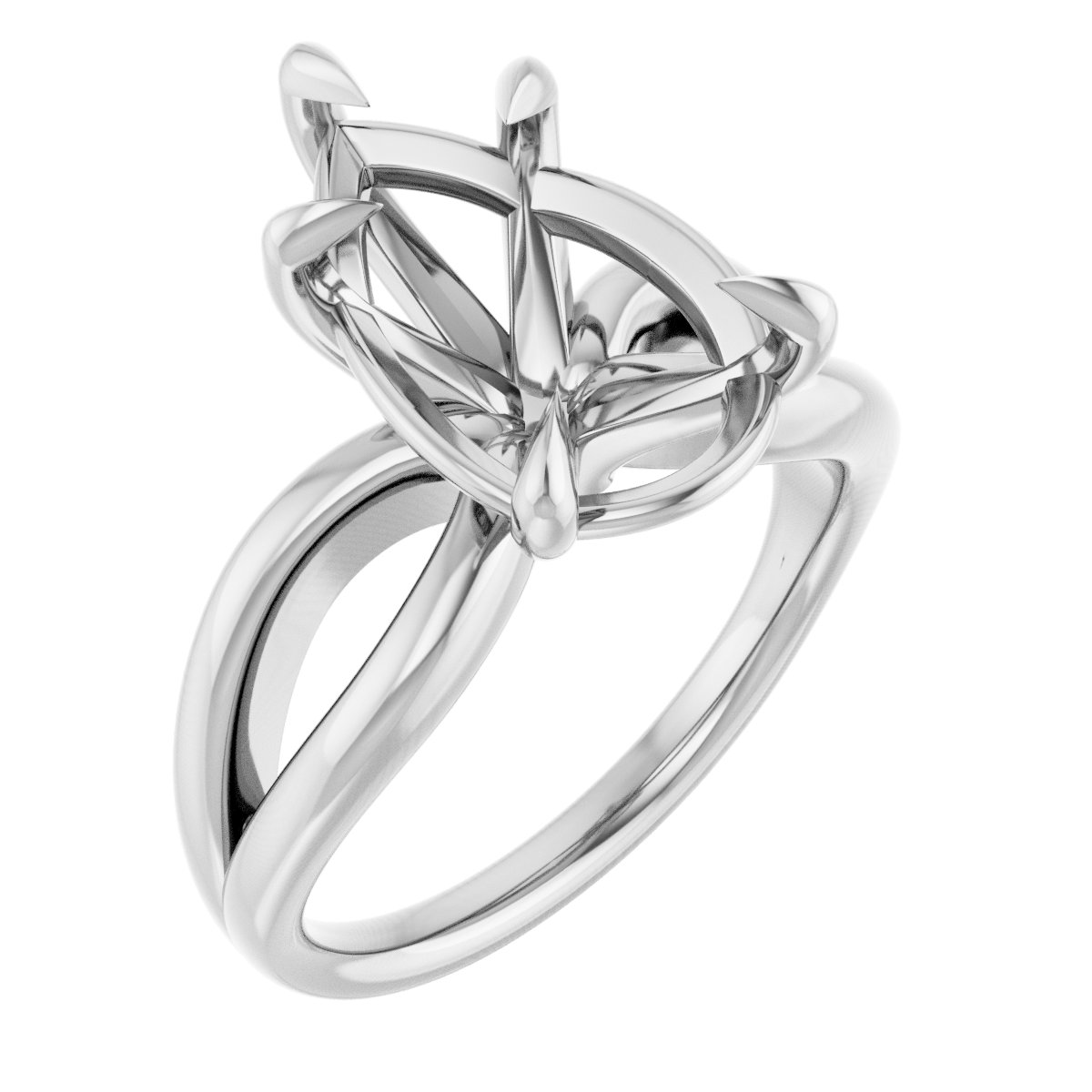 Claw-Prong Engagement Ring