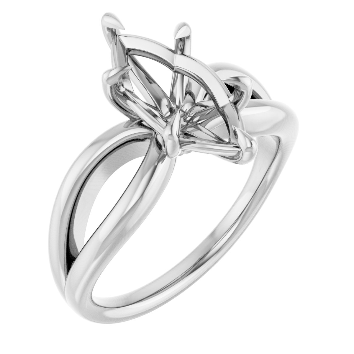 Claw-Prong Engagement Ring