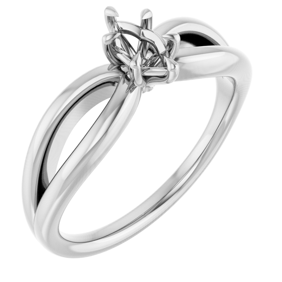 Claw-Prong Engagement Ring