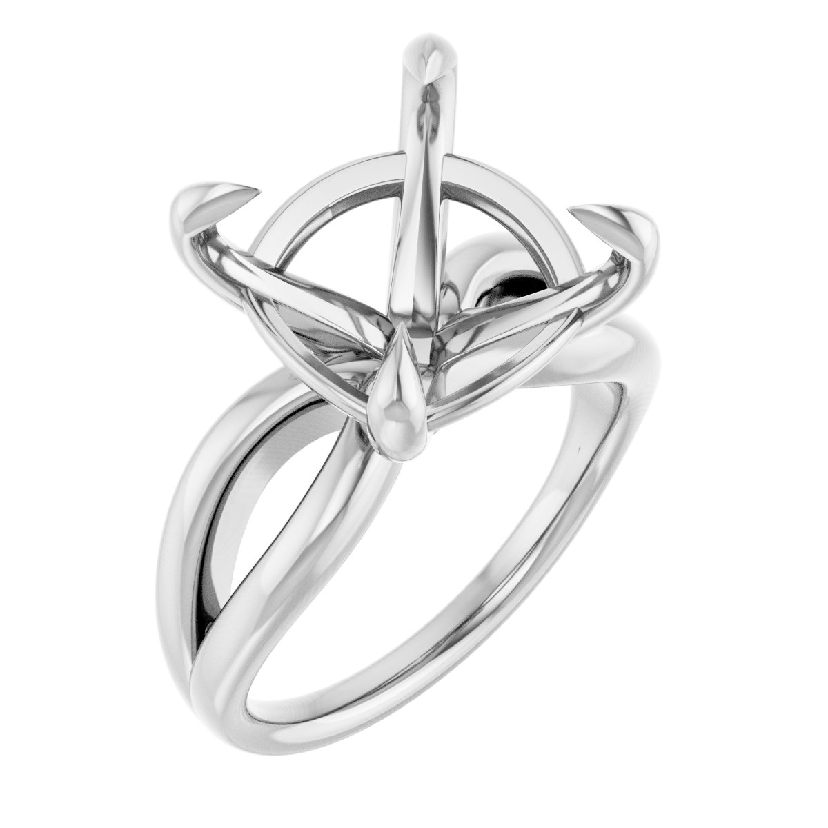 Claw-Prong Engagement Ring
