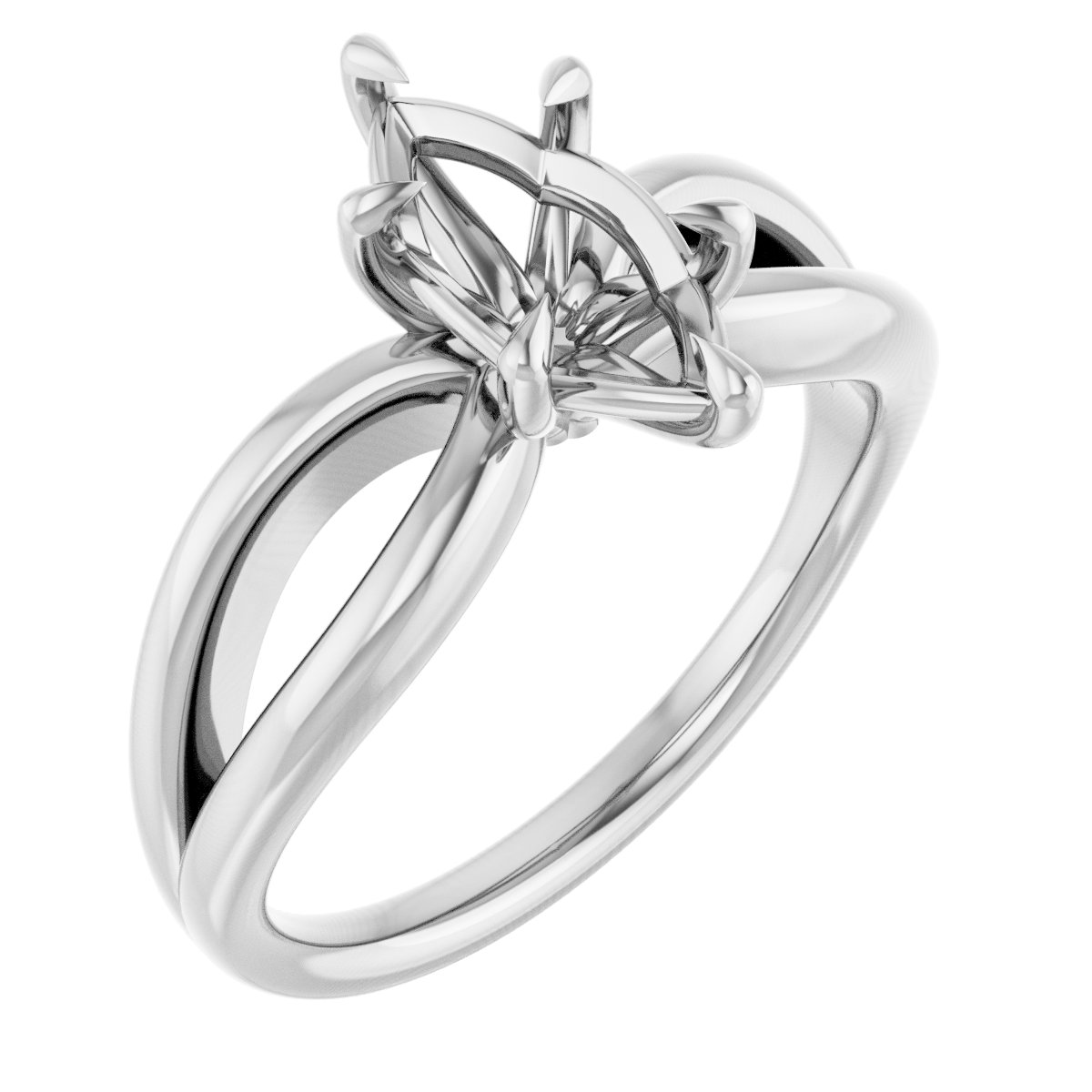 Claw-Prong Engagement Ring