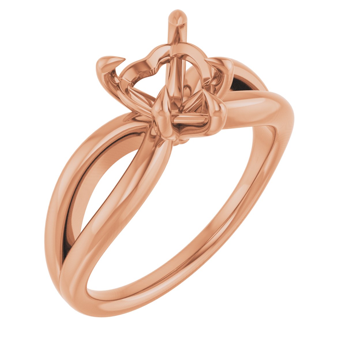 Claw-Prong Engagement Ring