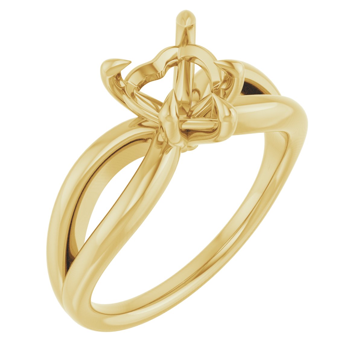 Claw-Prong Engagement Ring