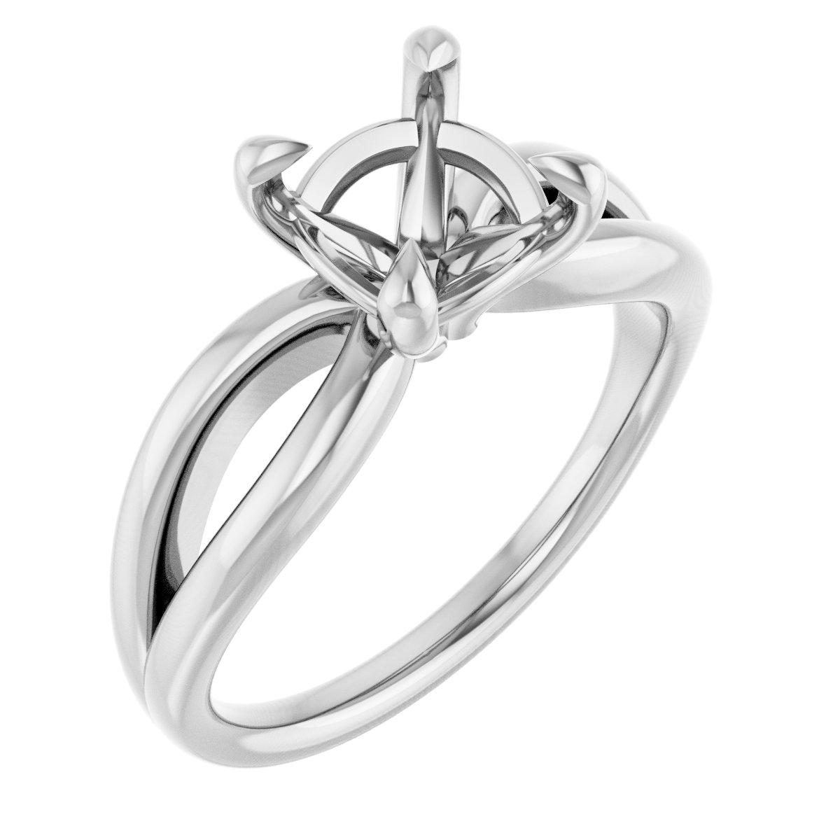 Claw-Prong Engagement Ring