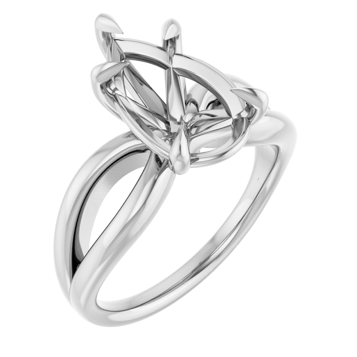 Claw-Prong Engagement Ring