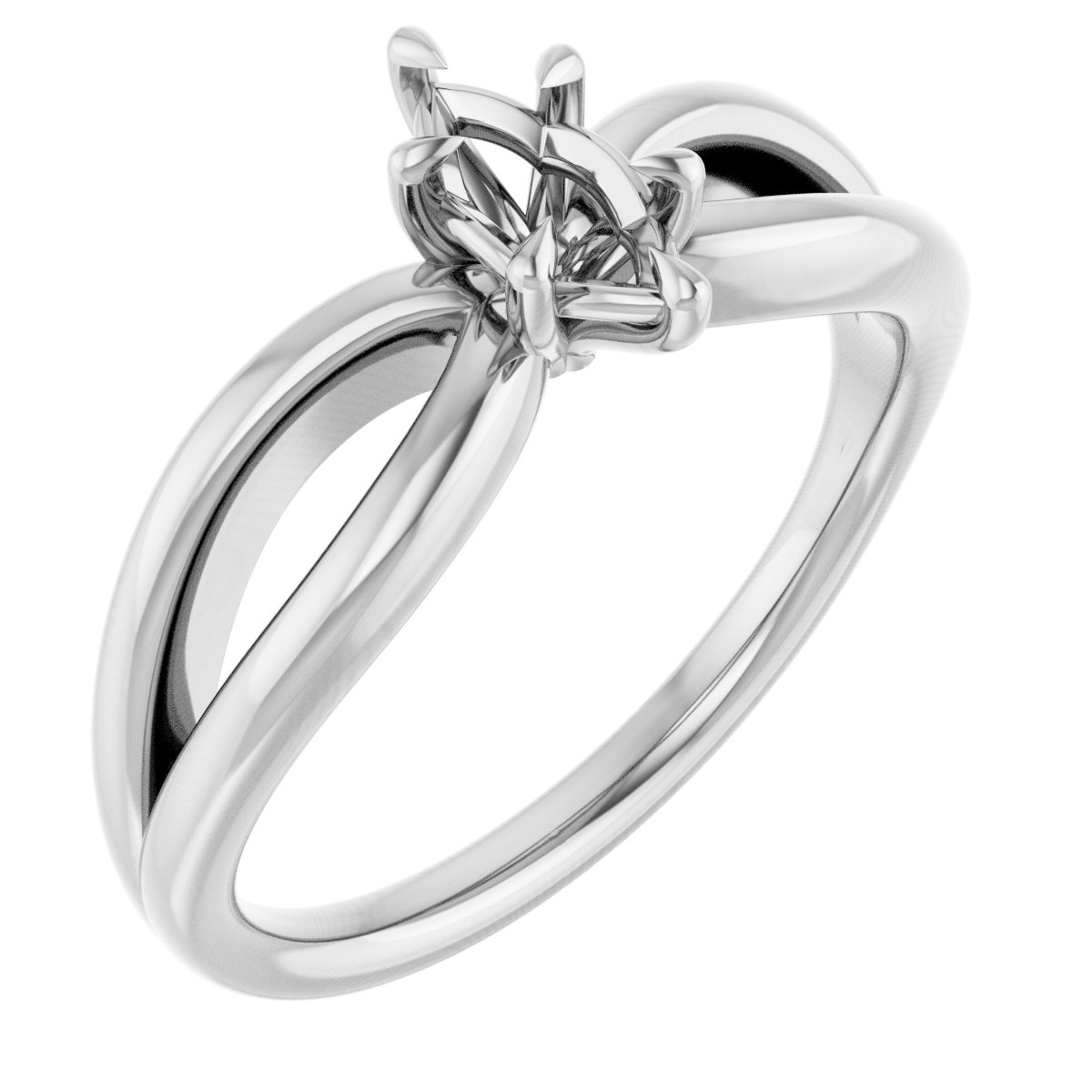 Claw-Prong Engagement Ring