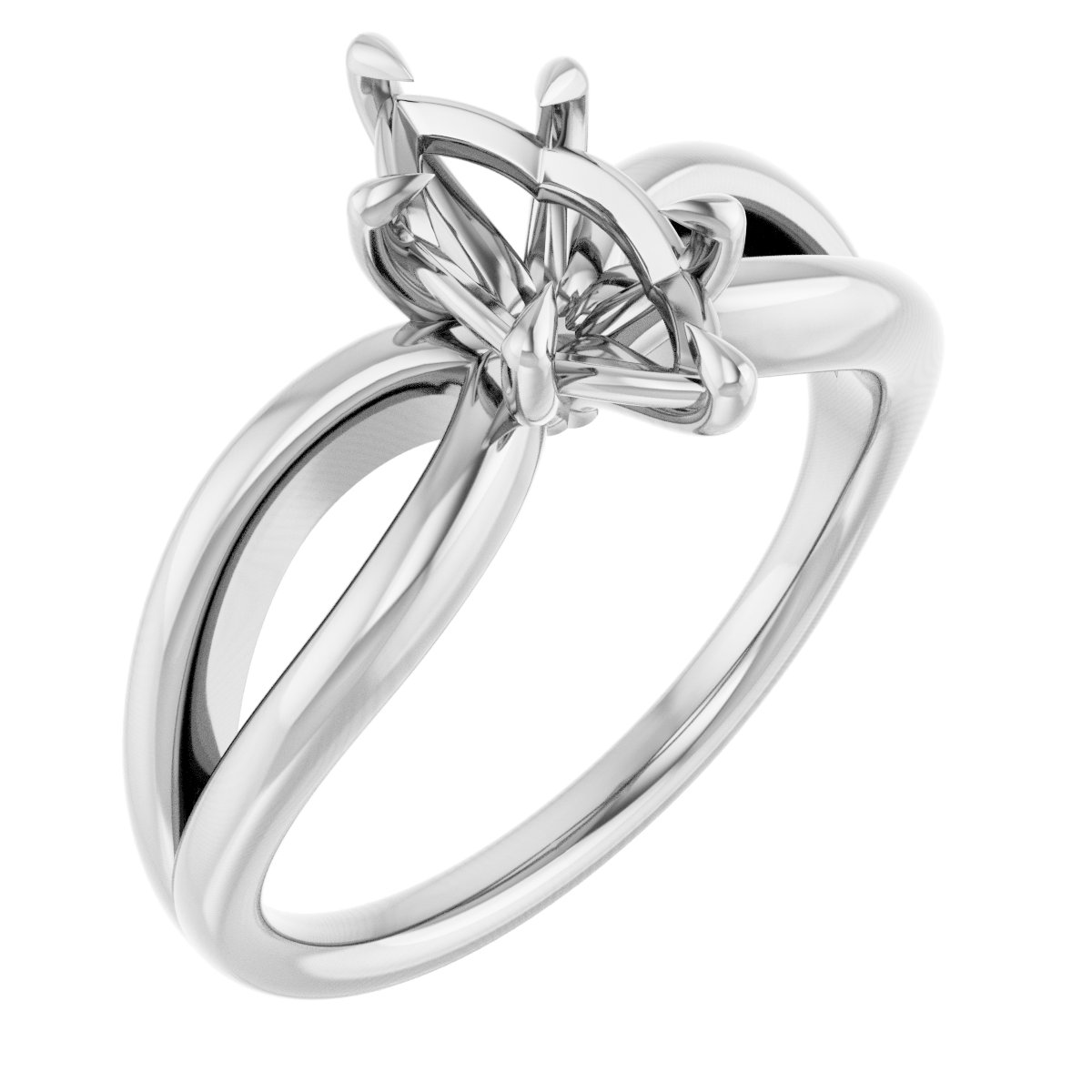 Claw-Prong Engagement Ring