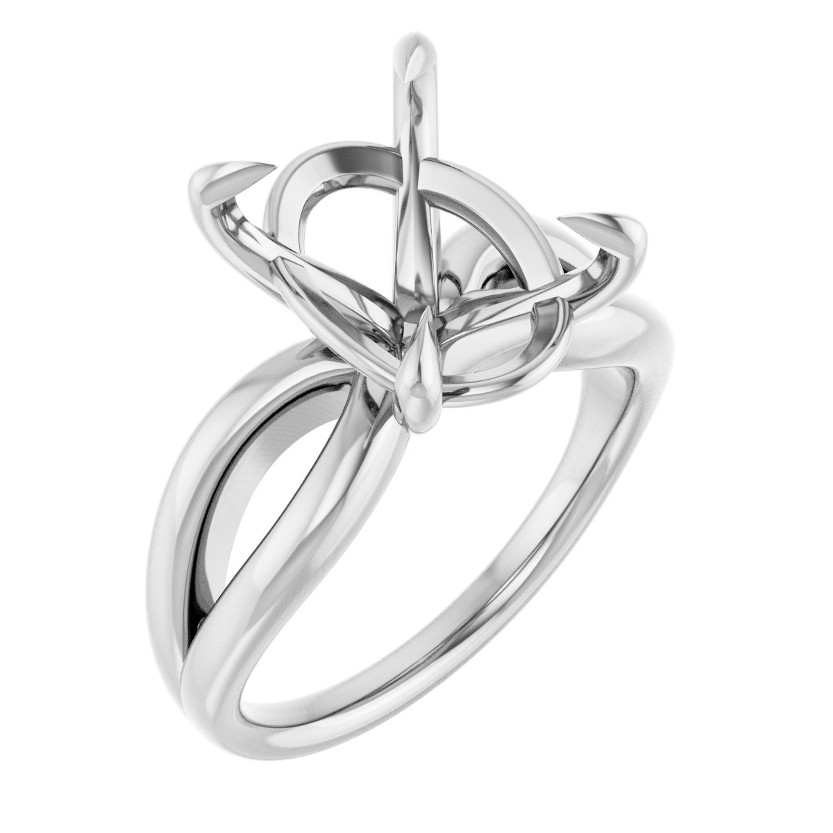 Claw-Prong Engagement Ring
