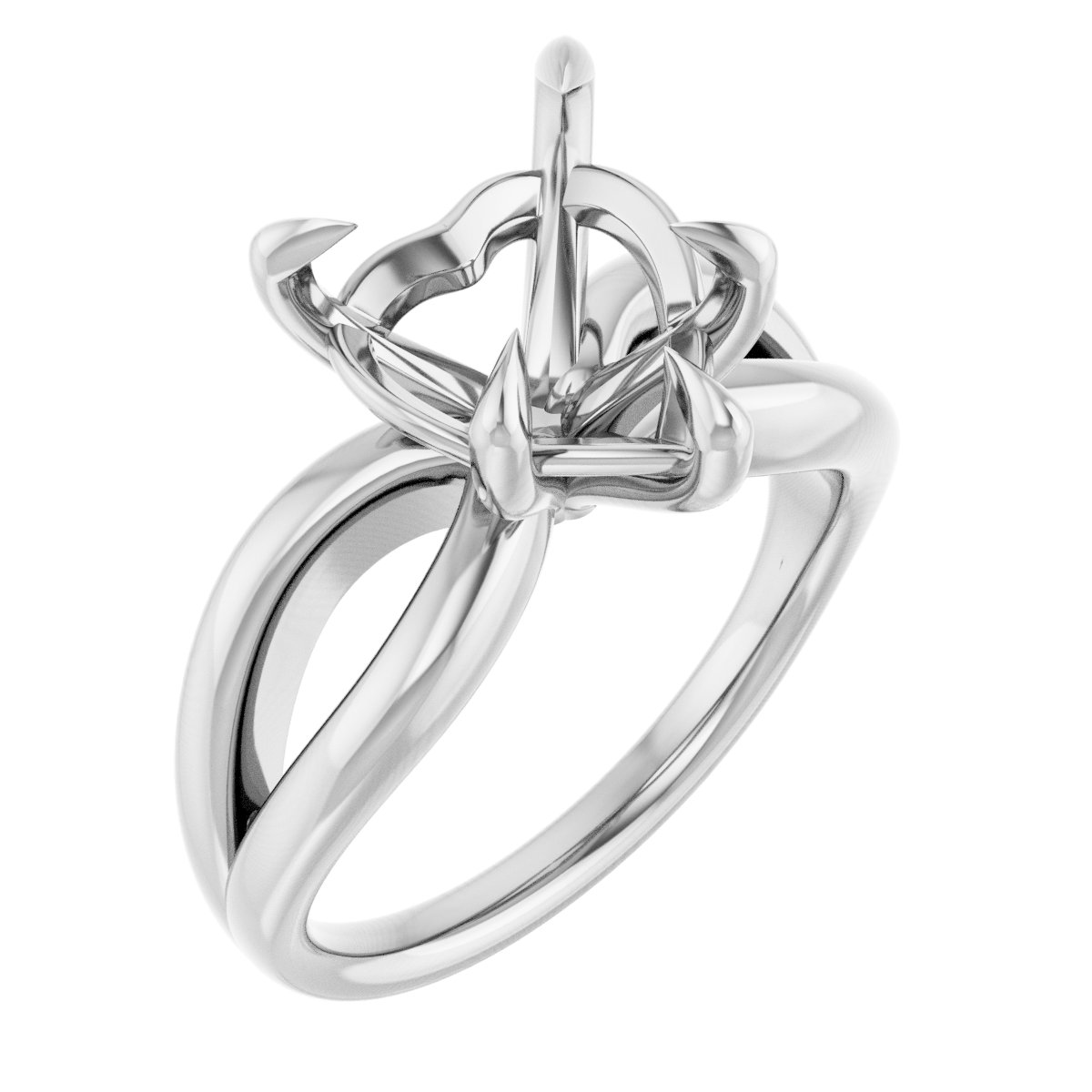 Claw-Prong Engagement Ring
