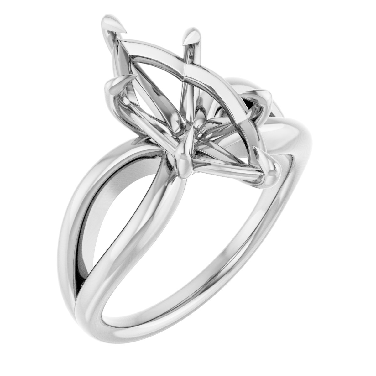 Claw-Prong Engagement Ring