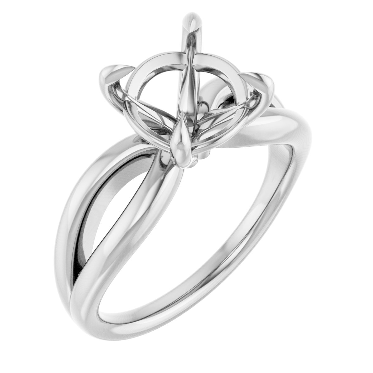 Claw-Prong Engagement Ring