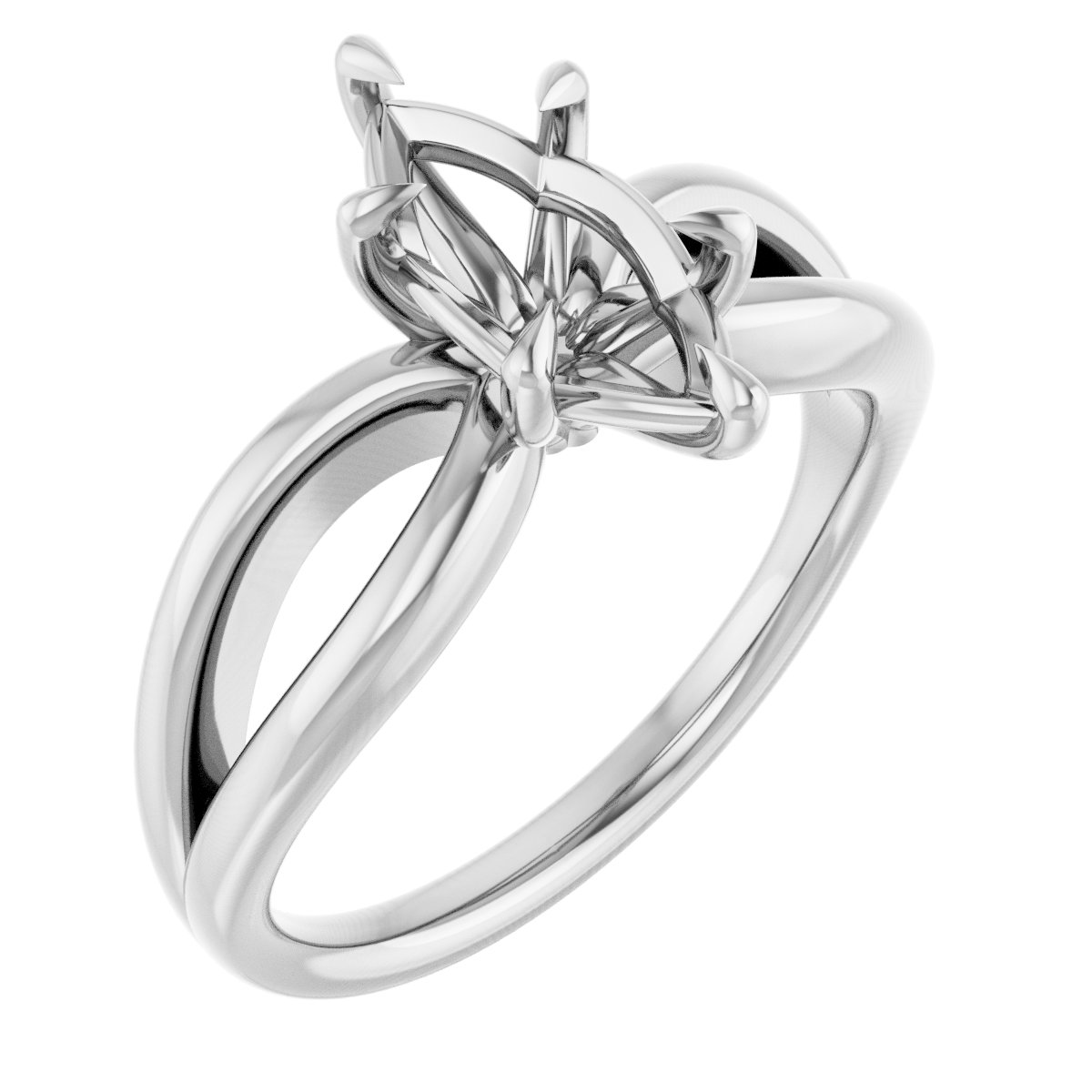 Claw-Prong Engagement Ring