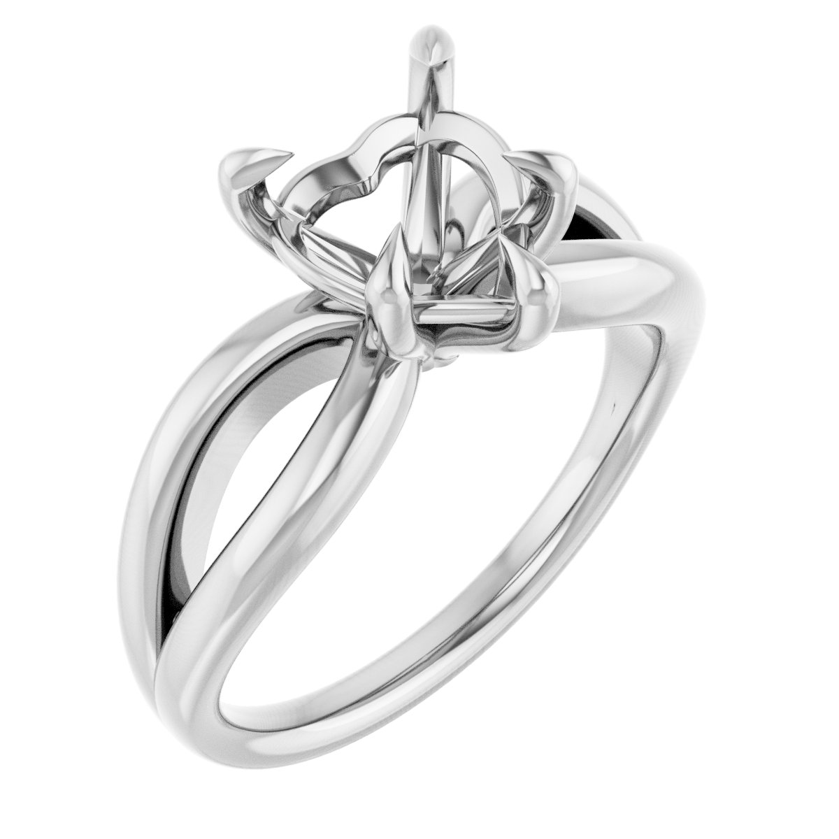 Claw-Prong Engagement Ring
