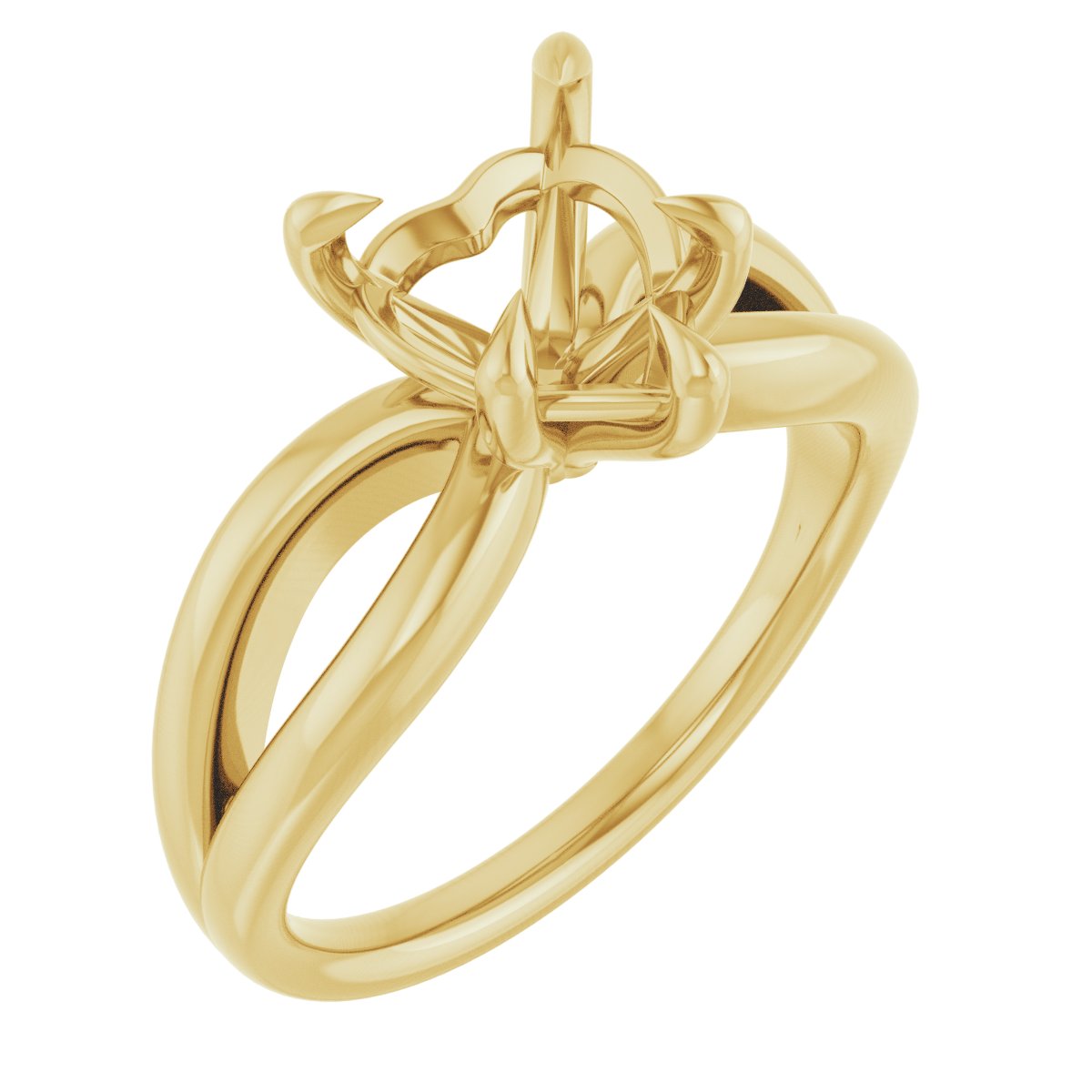 Claw-Prong Engagement Ring