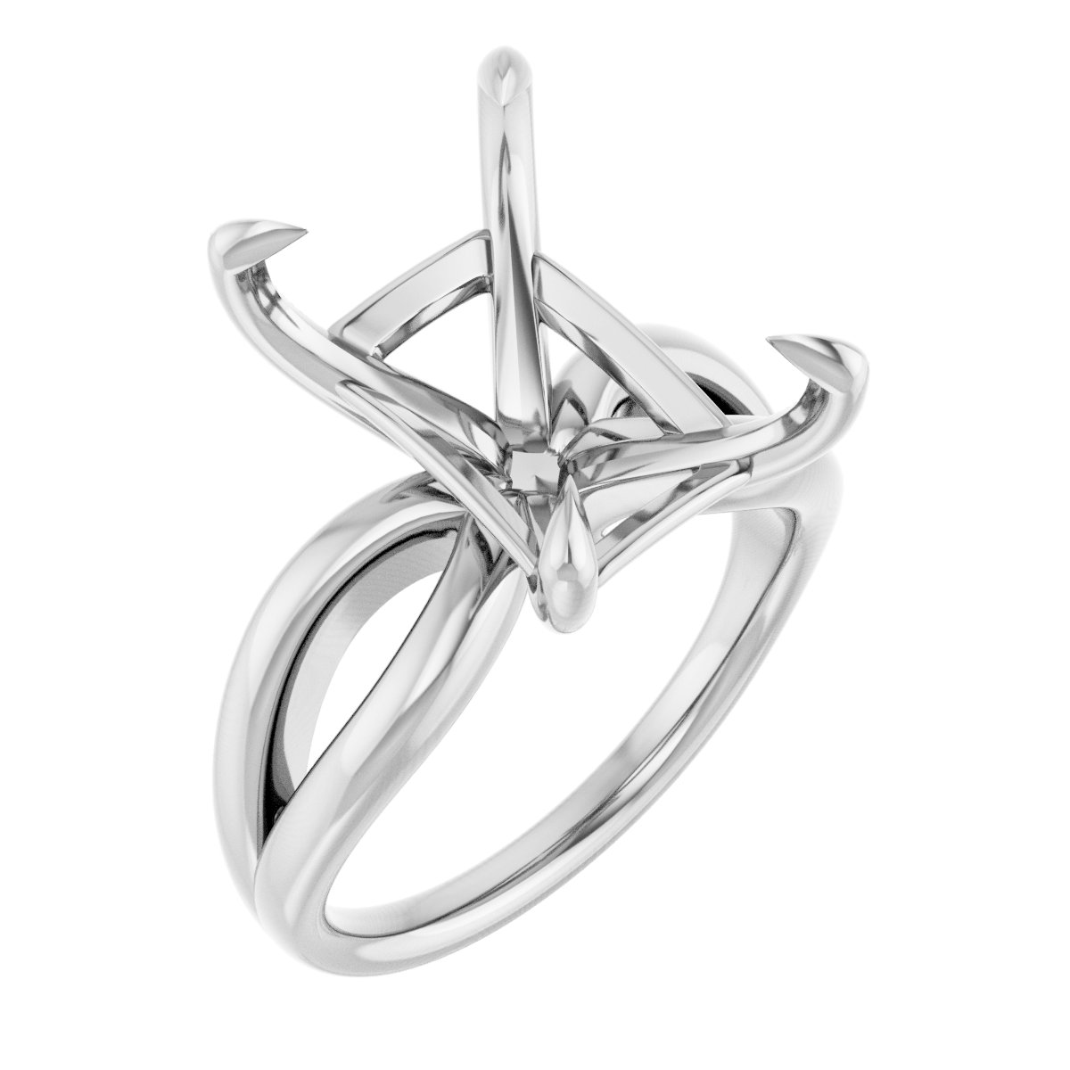 Claw-Prong Engagement Ring