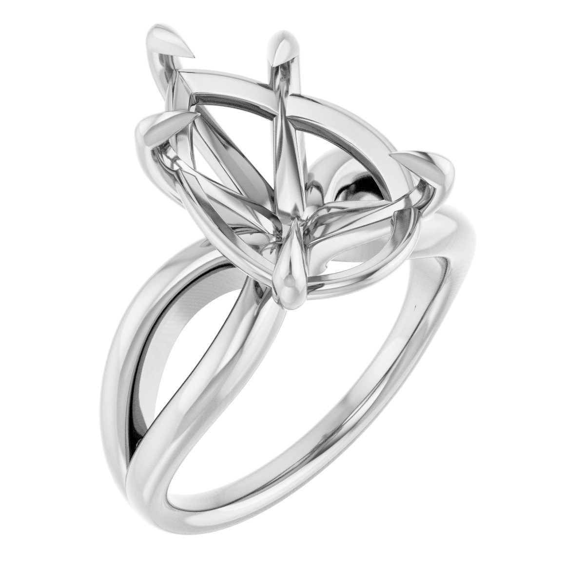 Claw-Prong Engagement Ring
