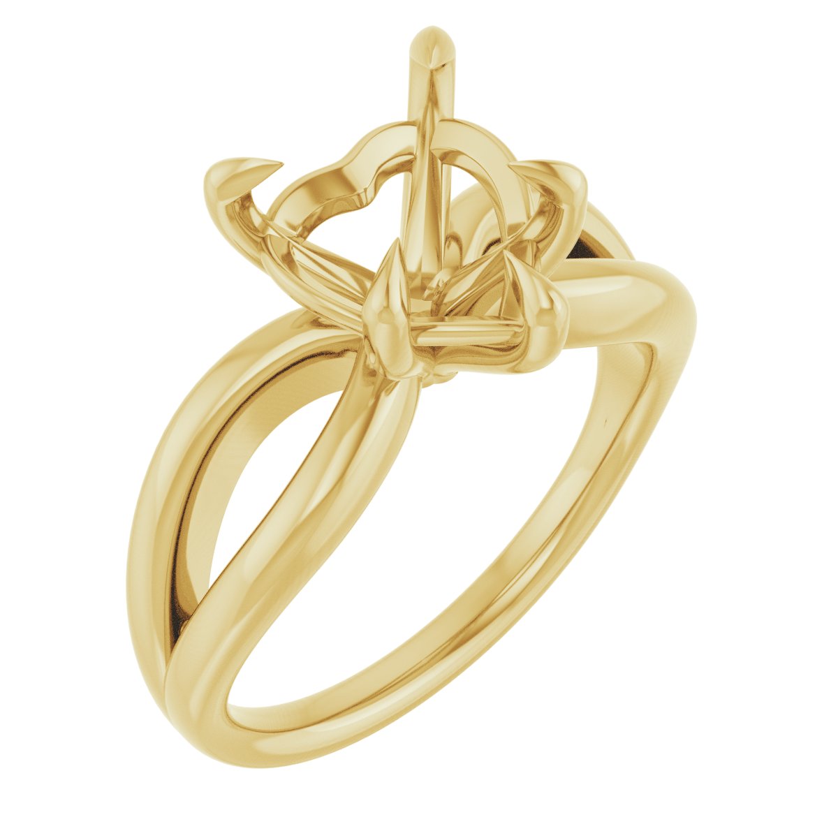 Claw-Prong Engagement Ring