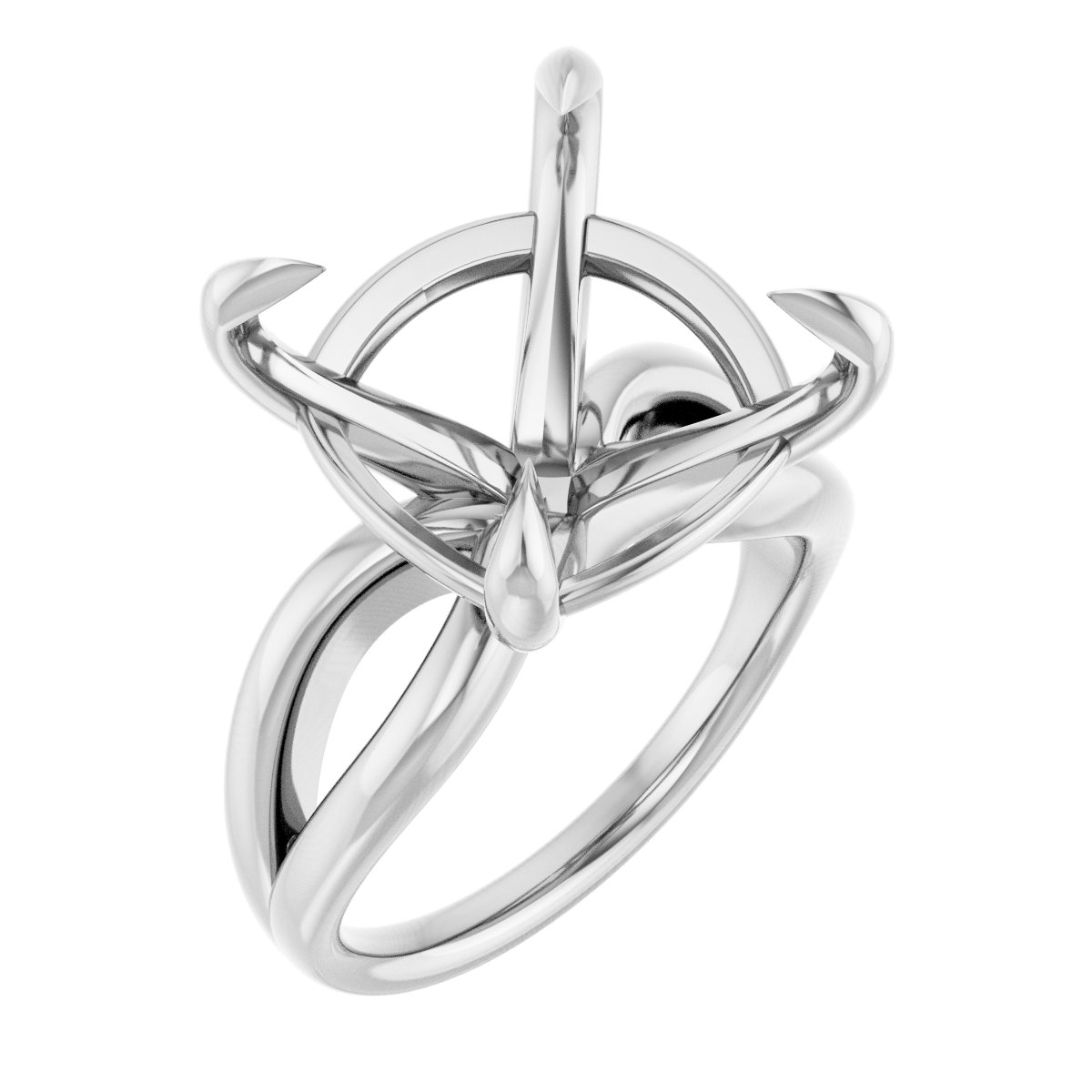 Claw-Prong Engagement Ring