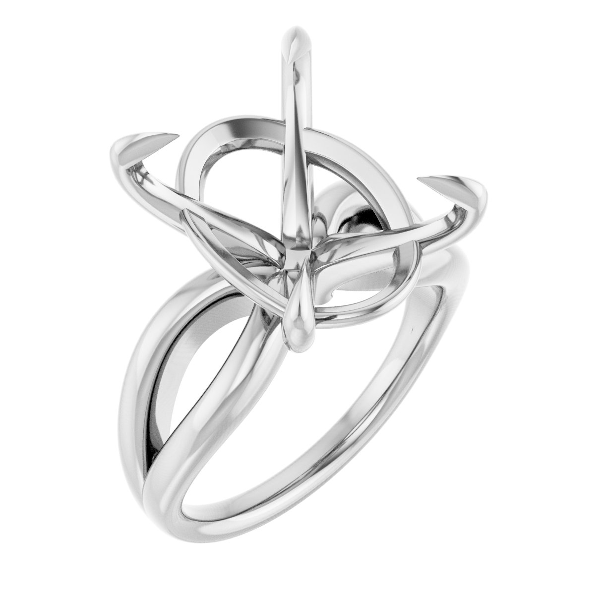 Claw-Prong Engagement Ring