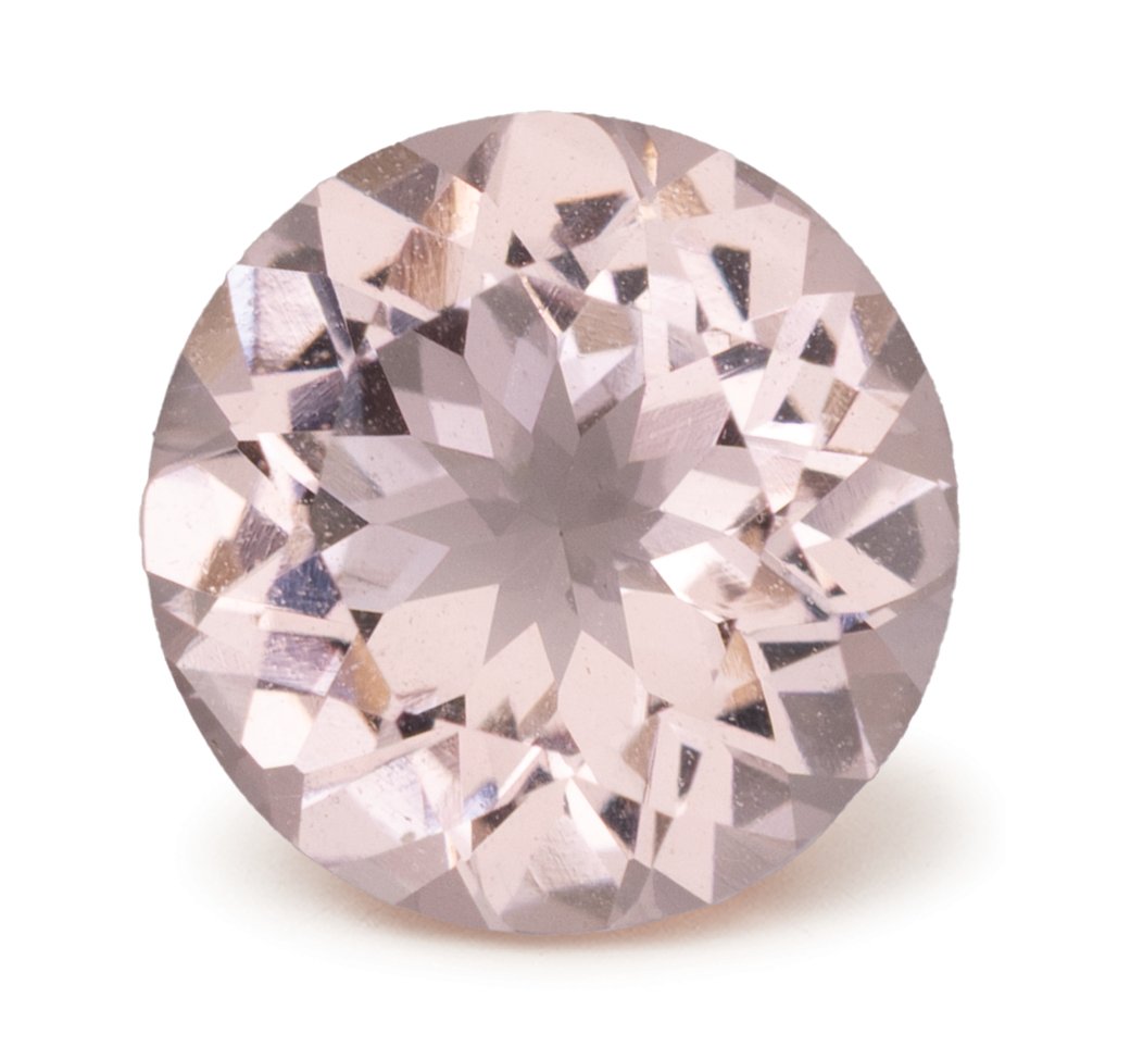 ROUND 2.05ct Natural Morganite
