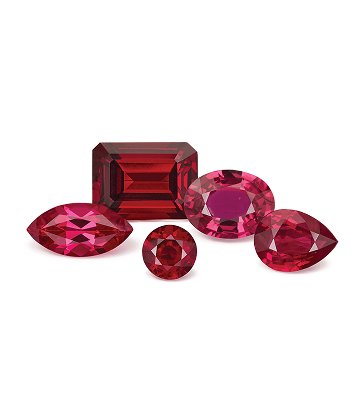 Signature Red Gemstones