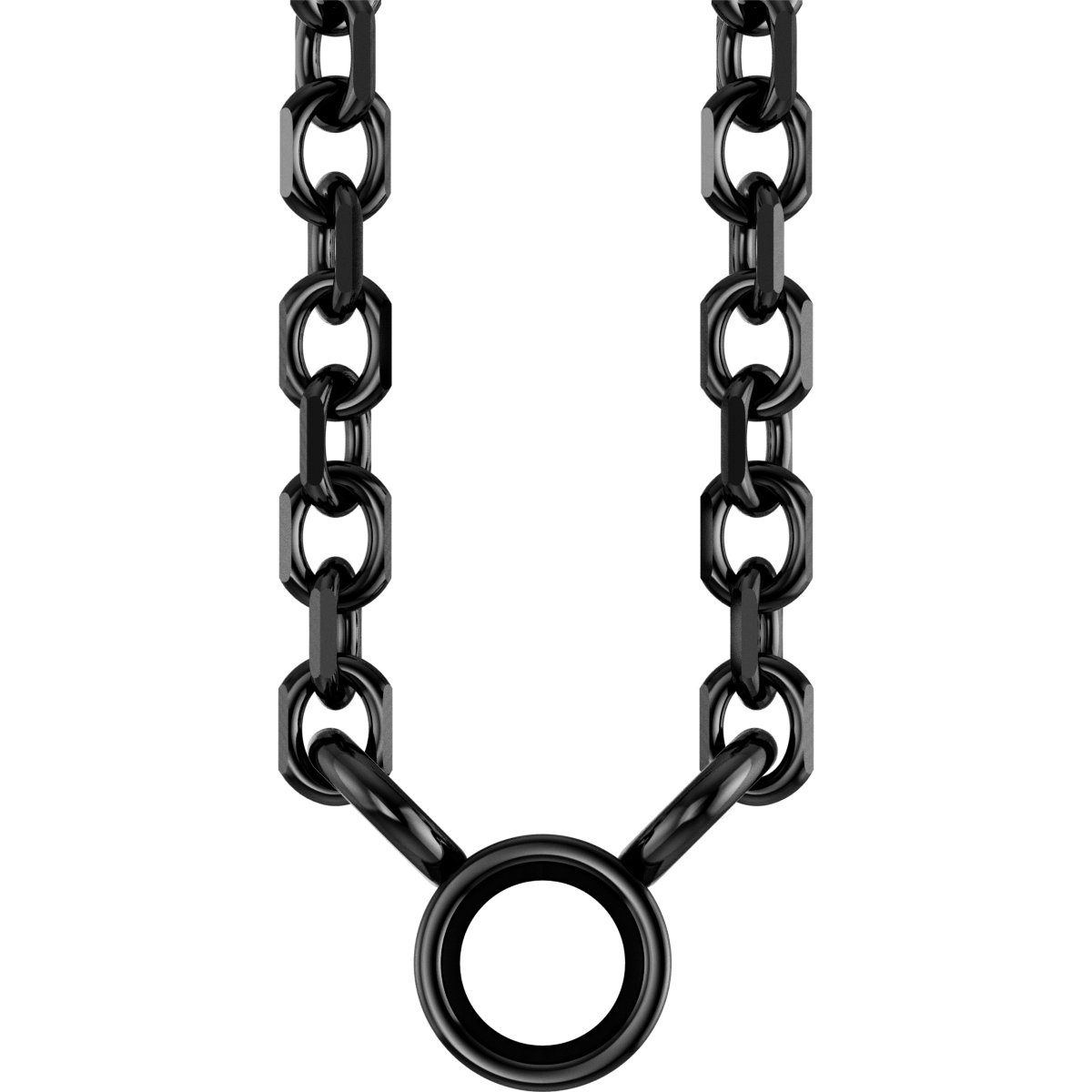 Bezel-Set Solitaire Necklace